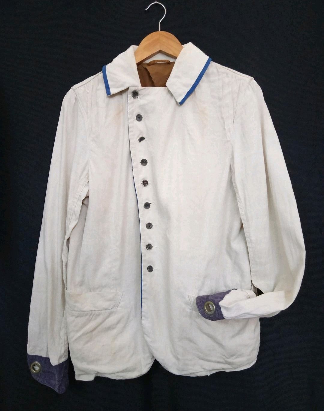 Japanese Brand 🔥KAPITAL ASYMETRICAL BUTTON UP JACKET Size US S / EU 44-46 / 1 - 1 Thumbnail
