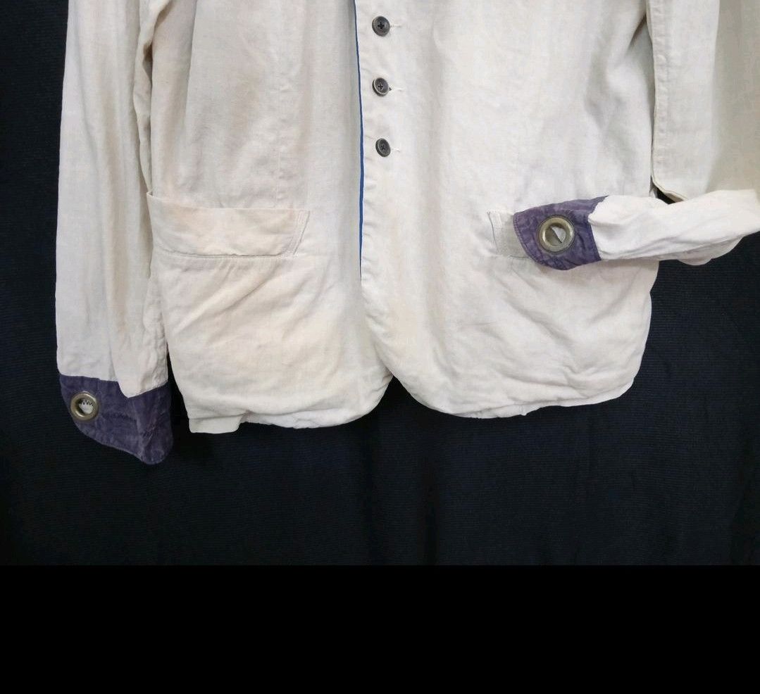 Japanese Brand 🔥KAPITAL ASYMETRICAL BUTTON UP JACKET Size US S / EU 44-46 / 1 - 7 Thumbnail