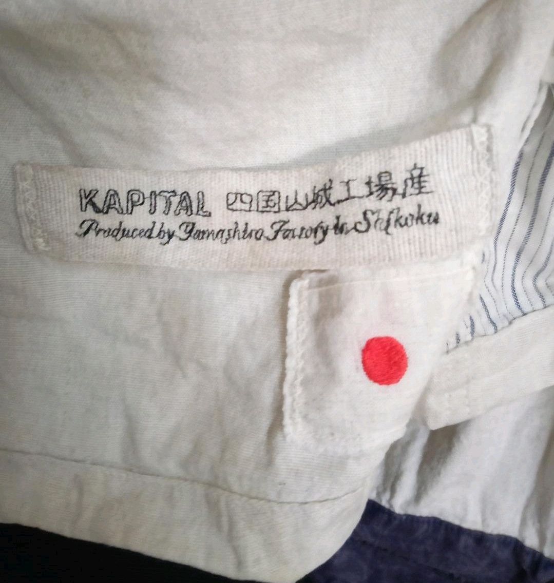 Japanese Brand 🔥KAPITAL ASYMETRICAL BUTTON UP JACKET Size US S / EU 44-46 / 1 - 10 Thumbnail
