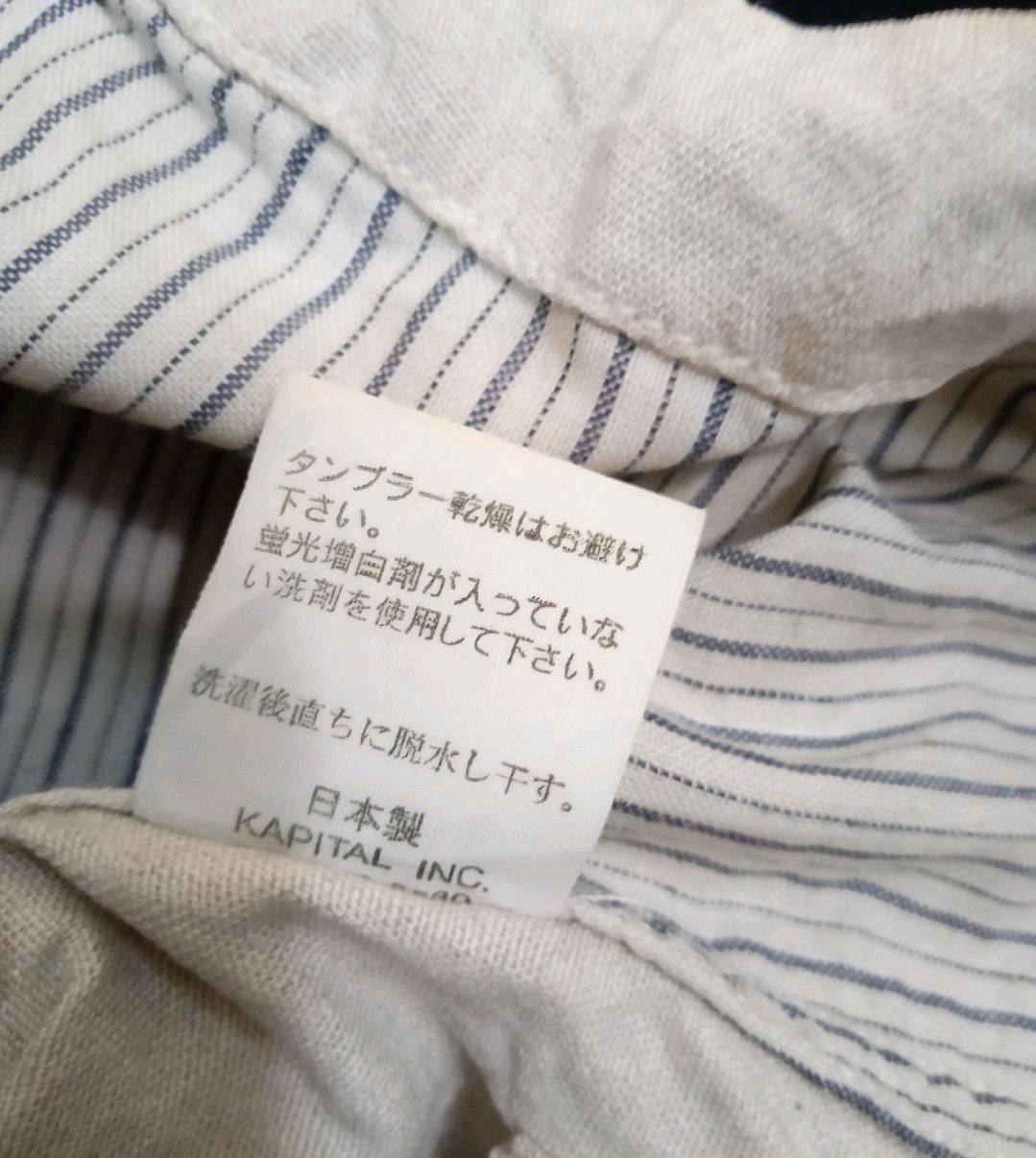Japanese Brand 🔥KAPITAL ASYMETRICAL BUTTON UP JACKET Size US S / EU 44-46 / 1 - 9 Thumbnail