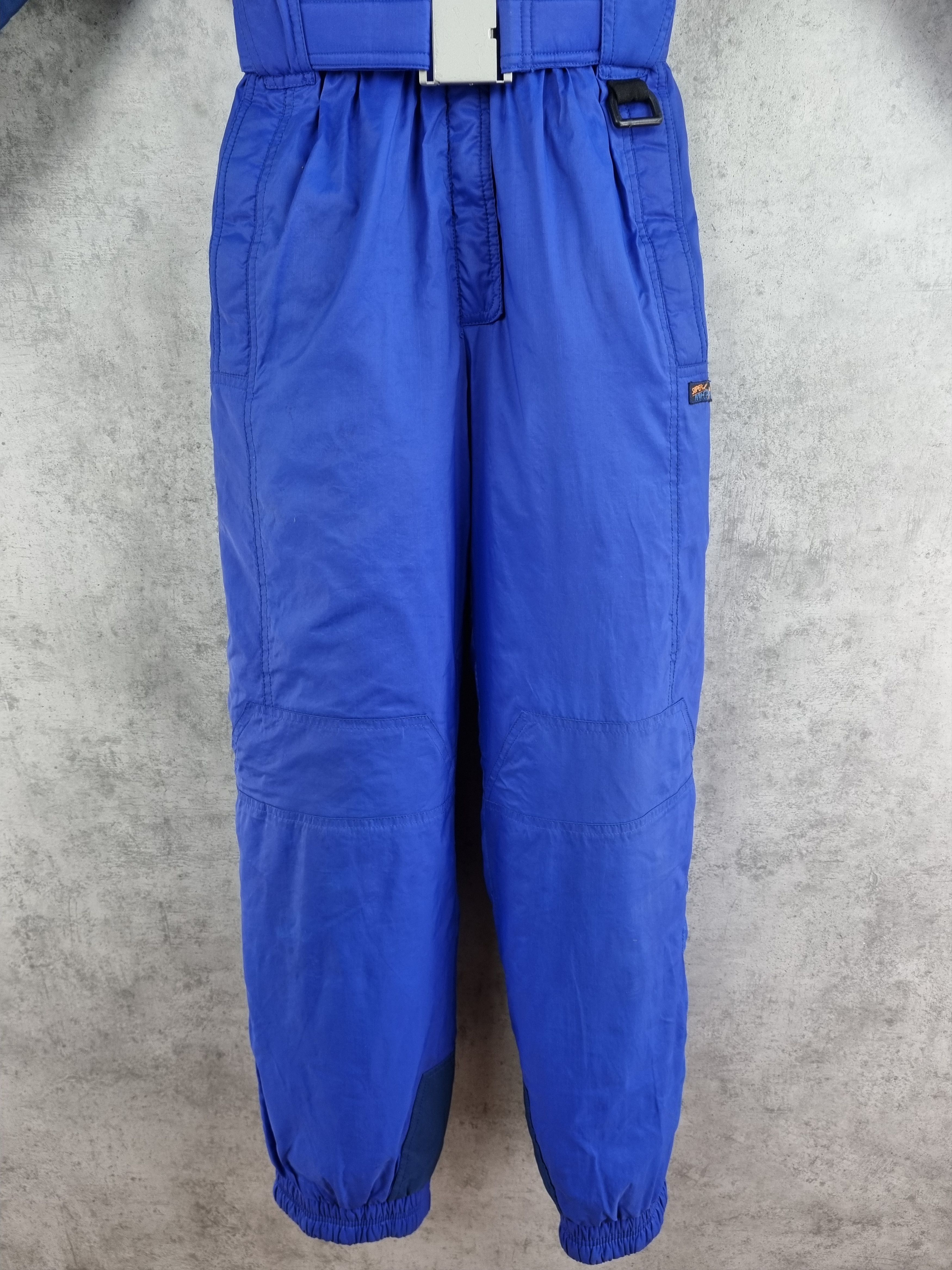 Sergio Tacchini 🎿 90s Sergio Tacchini Heavy Nylon Hooded Jumpsuit Size US 31 - 6 Thumbnail