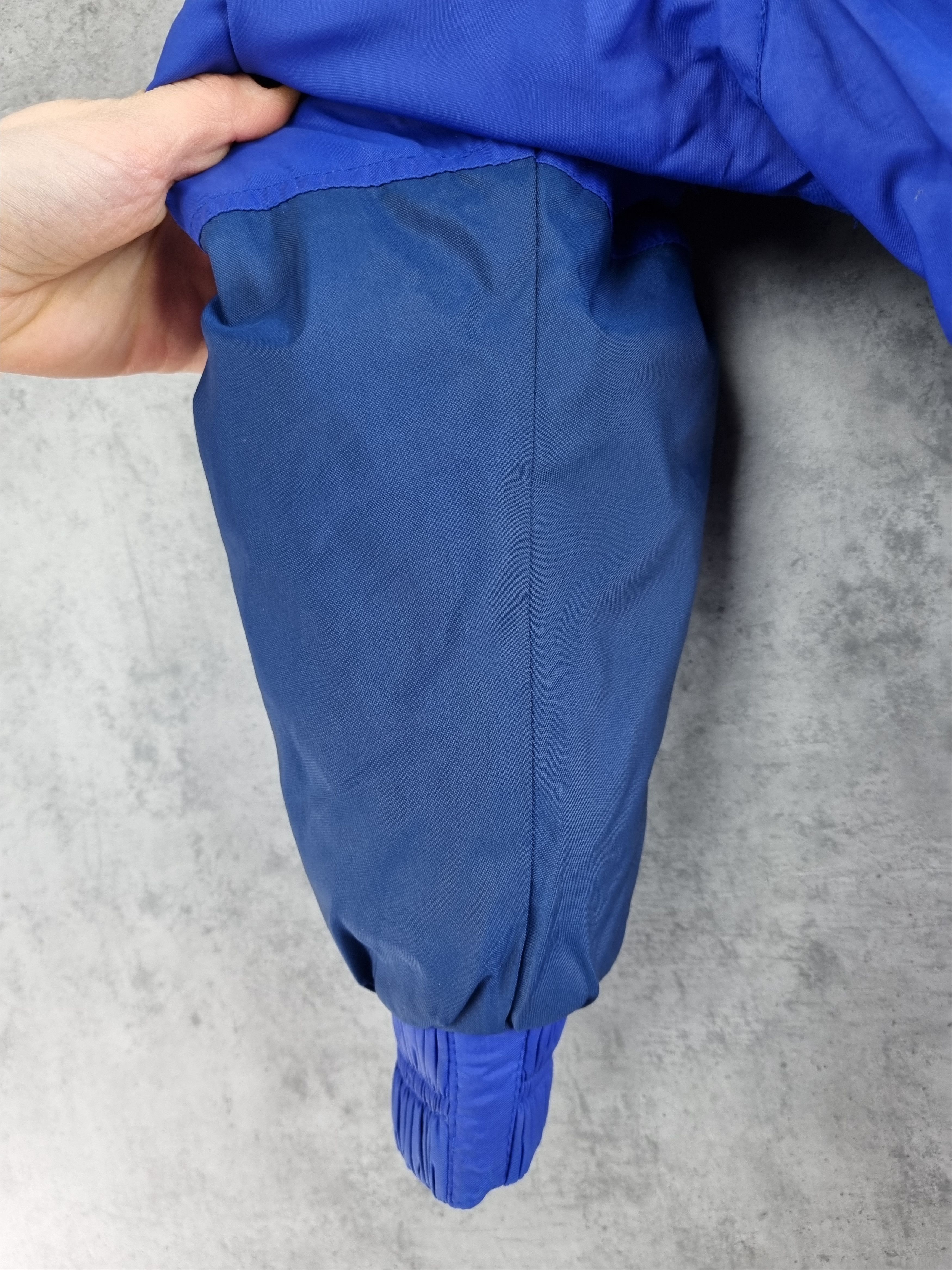 Sergio Tacchini 🎿 90s Sergio Tacchini Heavy Nylon Hooded Jumpsuit Size US 31 - 18 Thumbnail