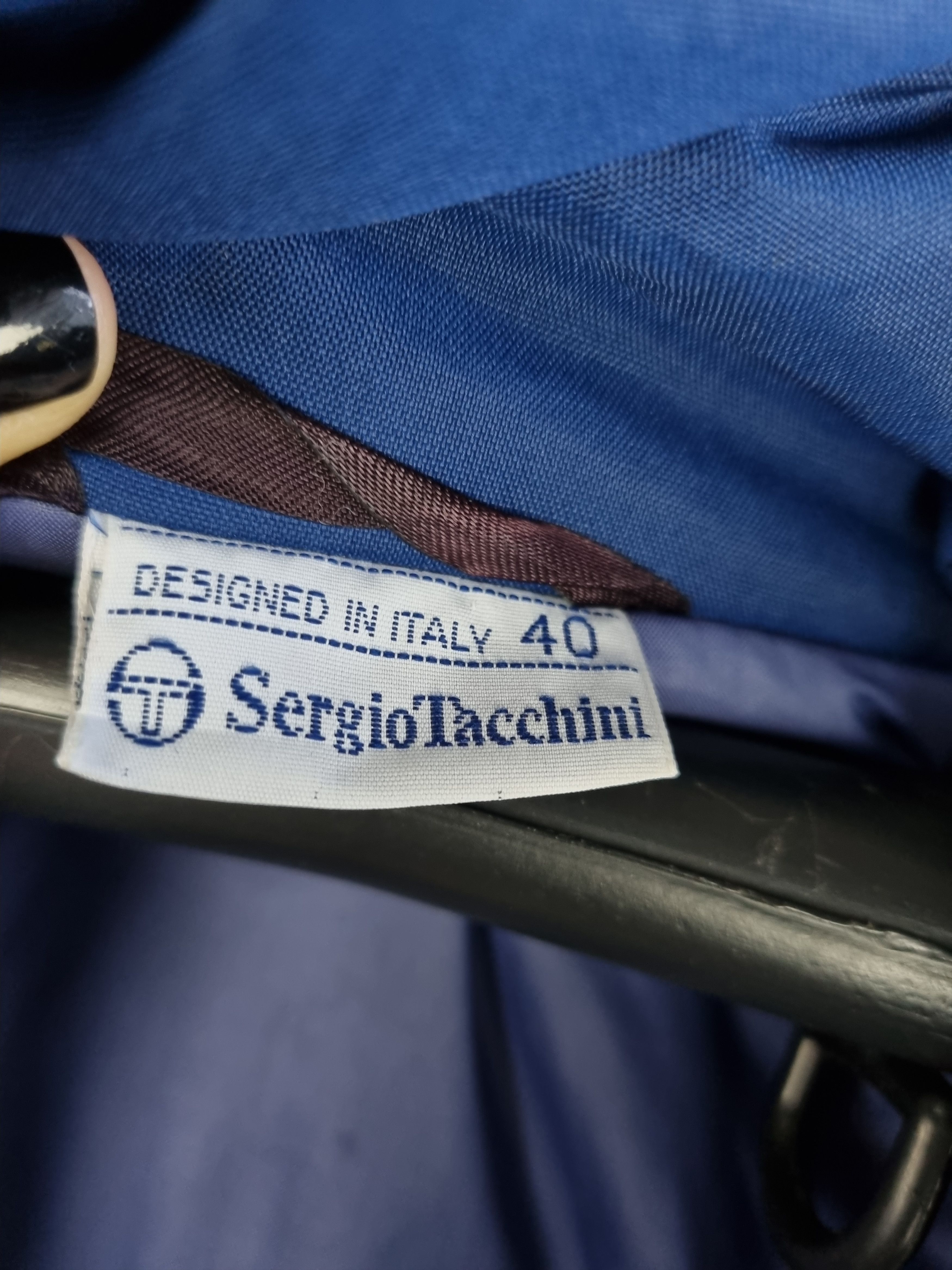 Sergio Tacchini 🎿 90s Sergio Tacchini Heavy Nylon Hooded Jumpsuit Size US 31 - 11 Thumbnail