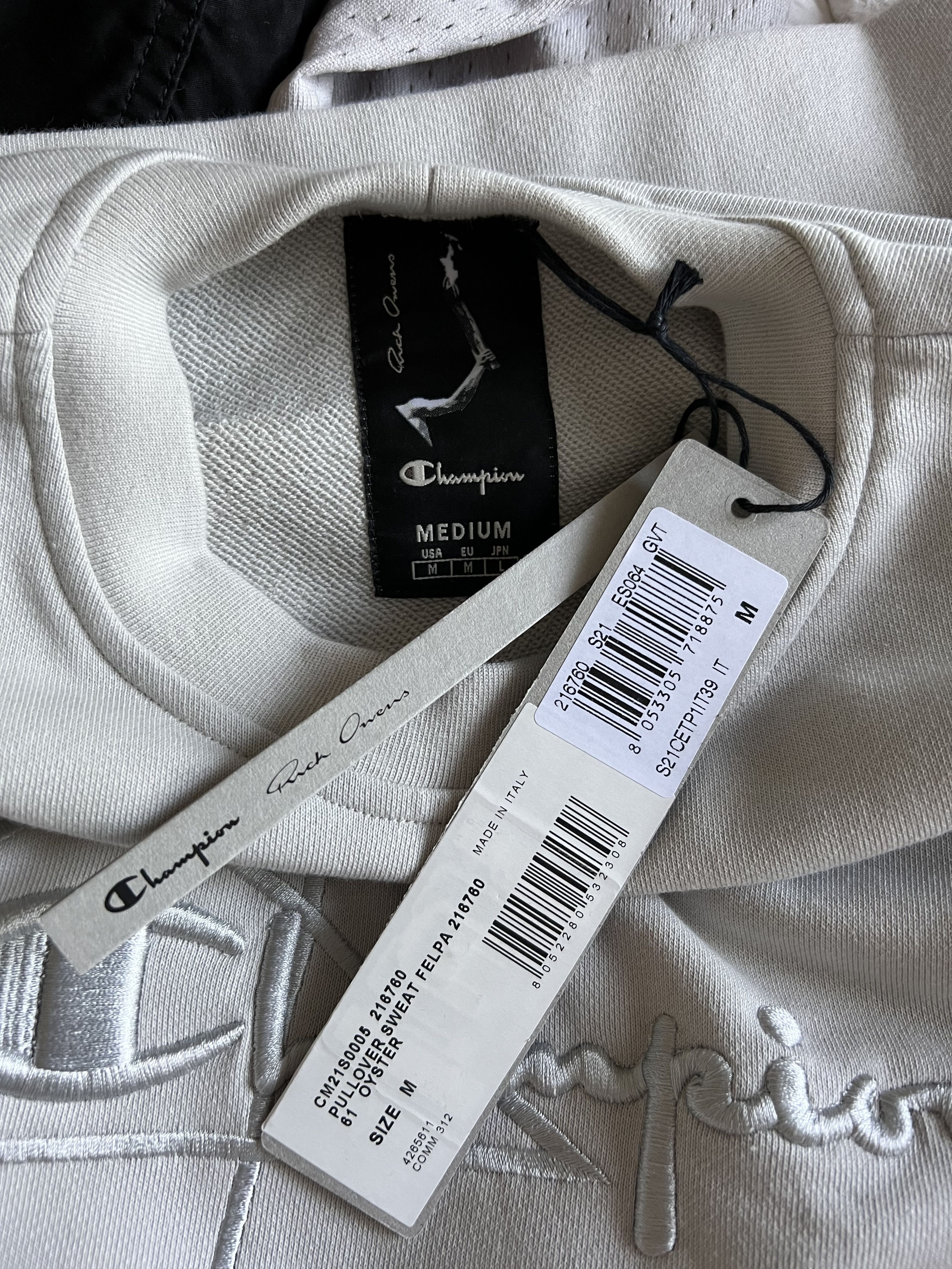 Champion Rick Owens Champion Pentagram Crewneck Sweatshirt Size US M / EU 48-50 / 2 - 6 Thumbnail