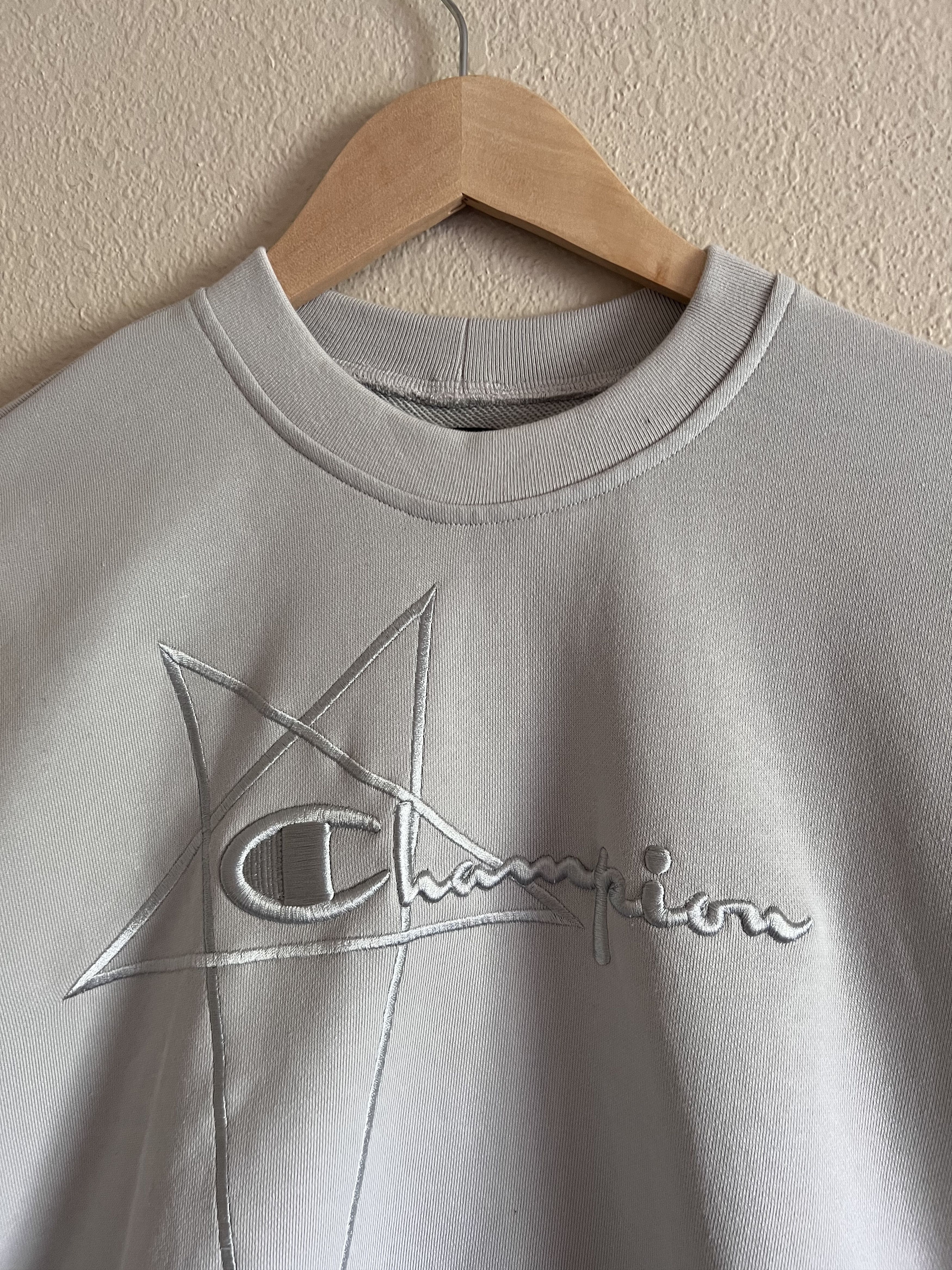 Champion Rick Owens Champion Pentagram Crewneck Sweatshirt Size US M / EU 48-50 / 2 - 2 Thumbnail