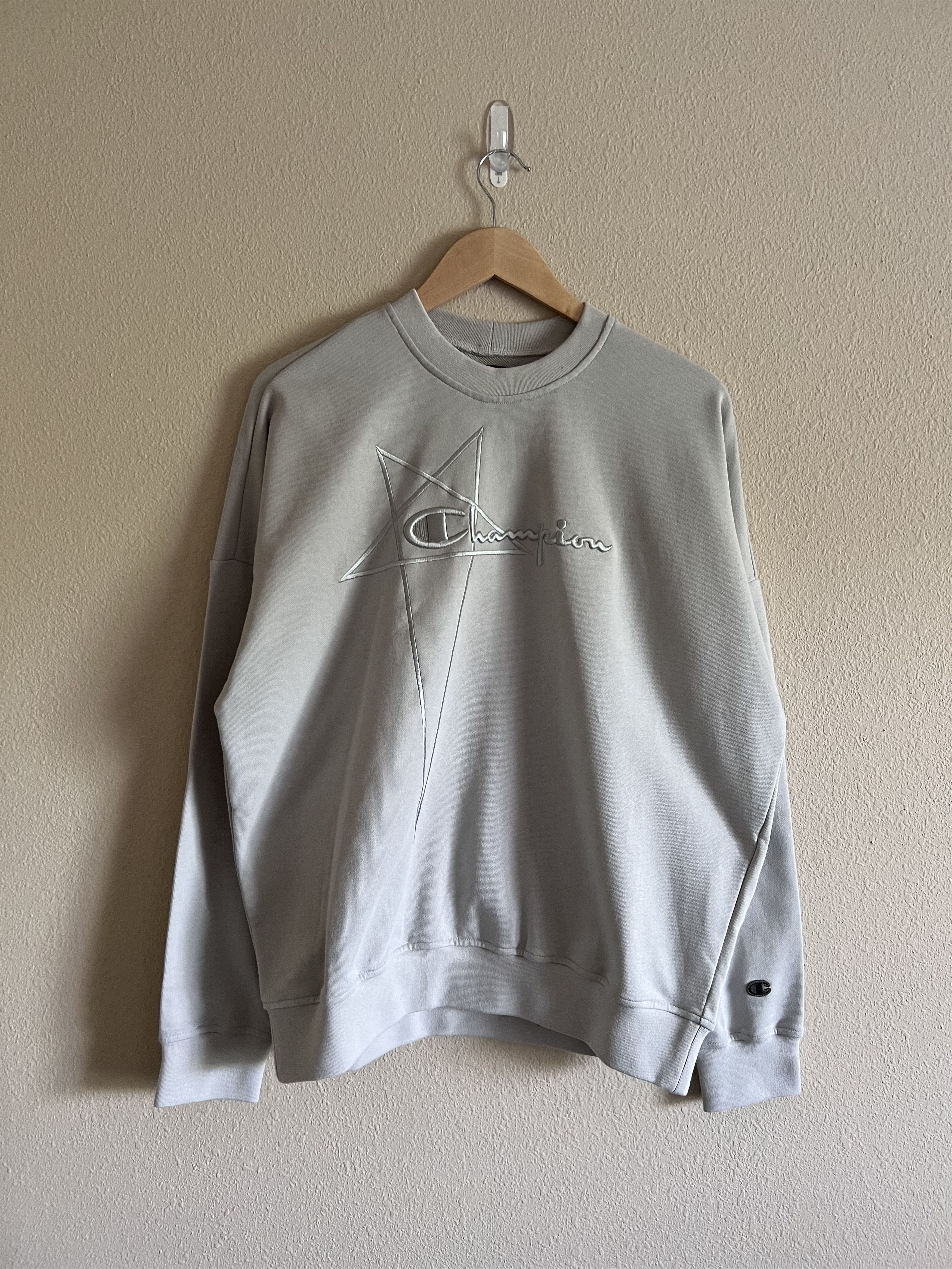 Champion Rick Owens Champion Pentagram Crewneck Sweatshirt Size US M / EU 48-50 / 2 - 1 Thumbnail