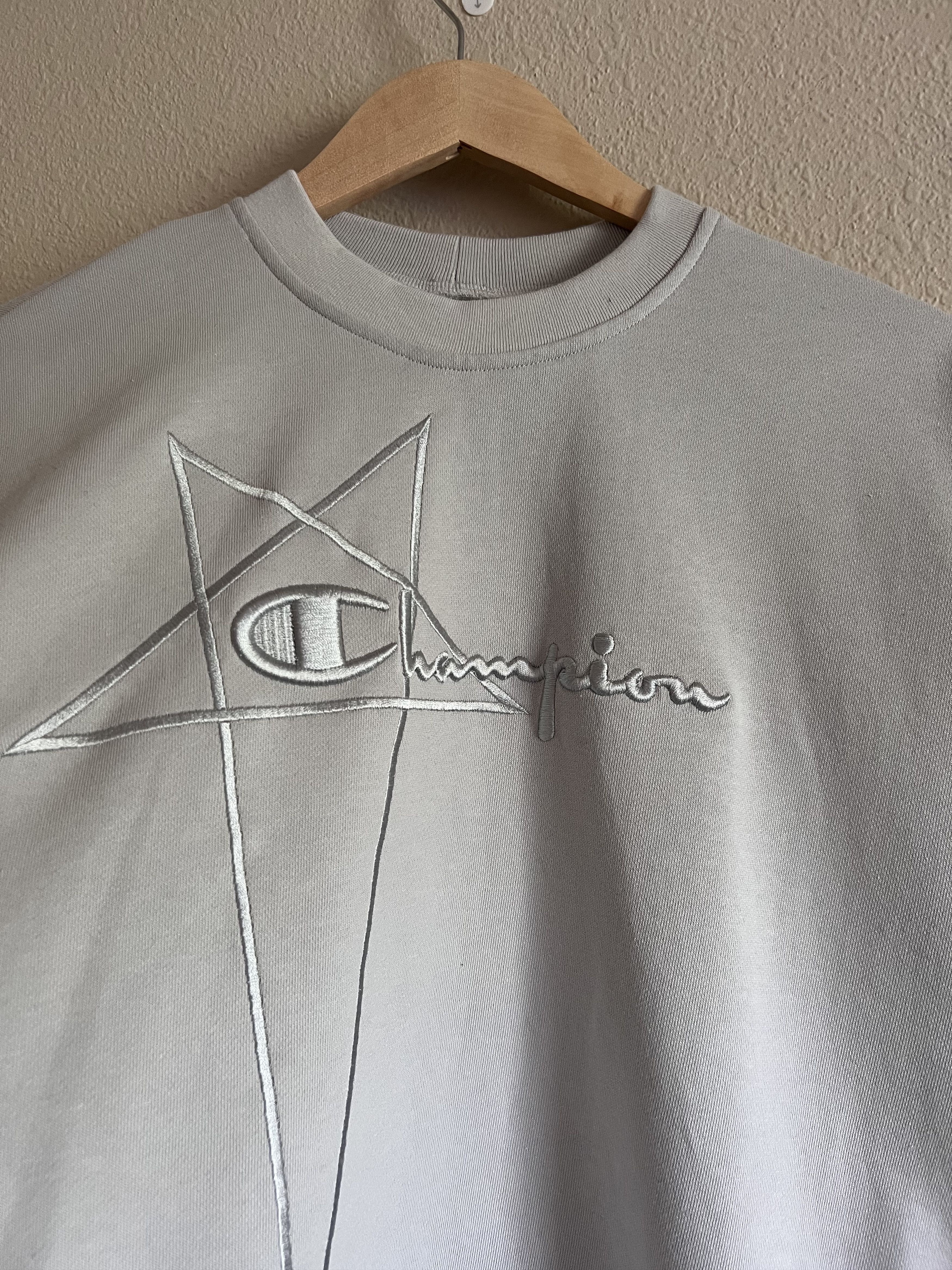 Champion Rick Owens Champion Pentagram Crewneck Sweatshirt Size US M / EU 48-50 / 2 - 4 Thumbnail