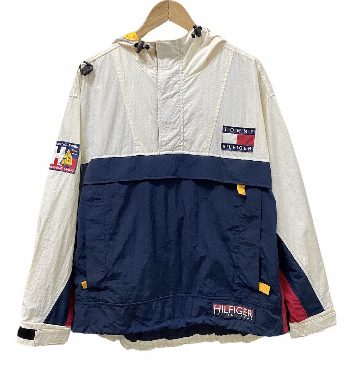 Tommy Hilfiger OG TOMMY HILFIGER SAILING GEAR COLOR BLOCK PULLOVER ...