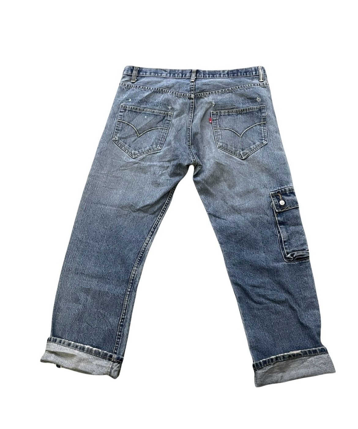 Japanese Brand Rare Japanesse Redline Denim Cargo Size US 38 / EU 54 - 8 Thumbnail