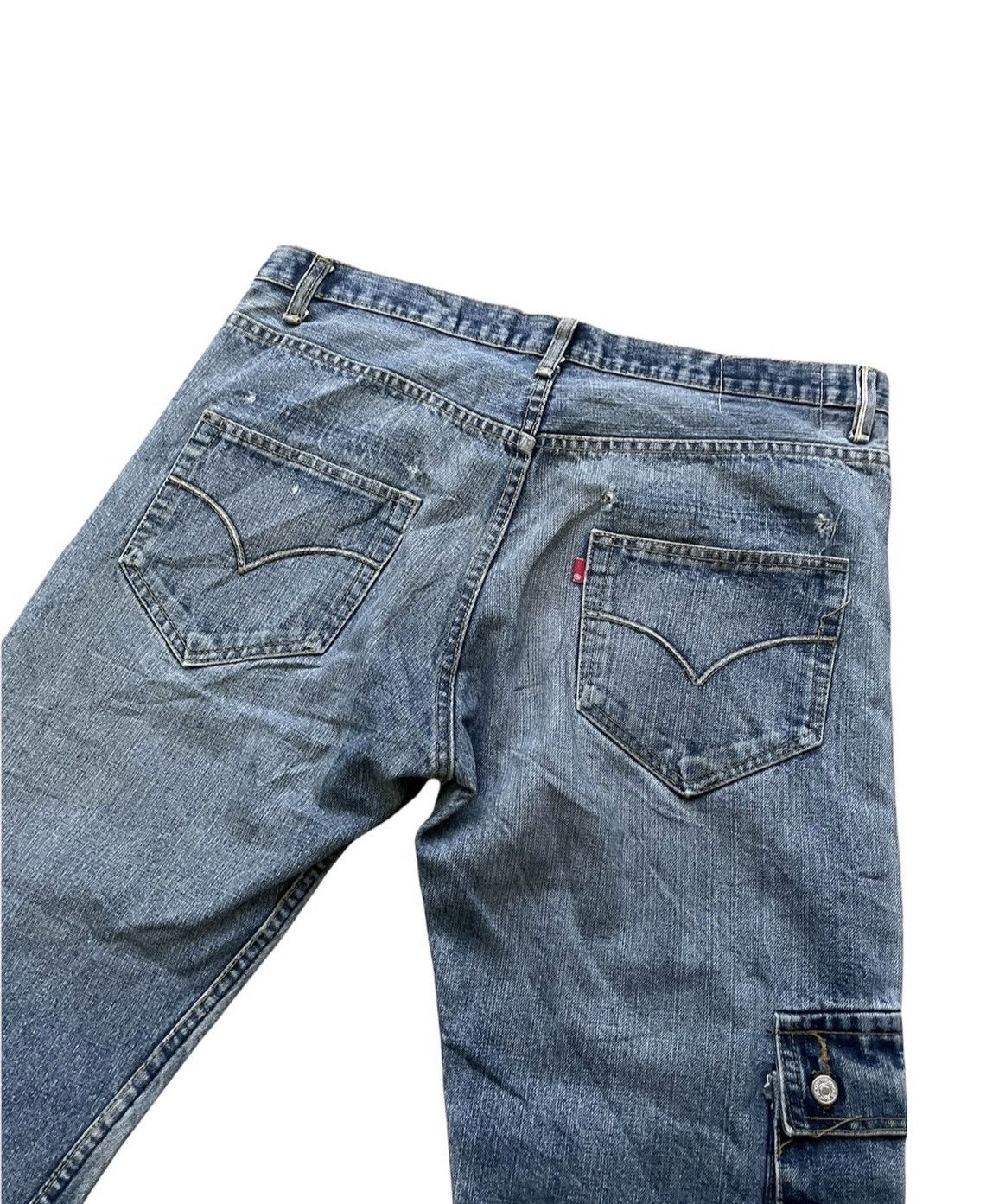 Japanese Brand Rare Japanesse Redline Denim Cargo Size US 38 / EU 54 - 9 Thumbnail
