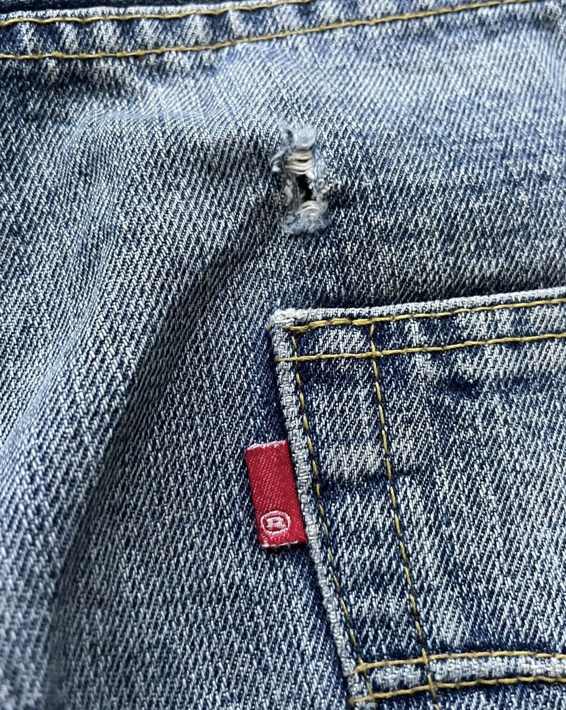 Japanese Brand Rare Japanesse Redline Denim Cargo Size US 38 / EU 54 - 14 Thumbnail