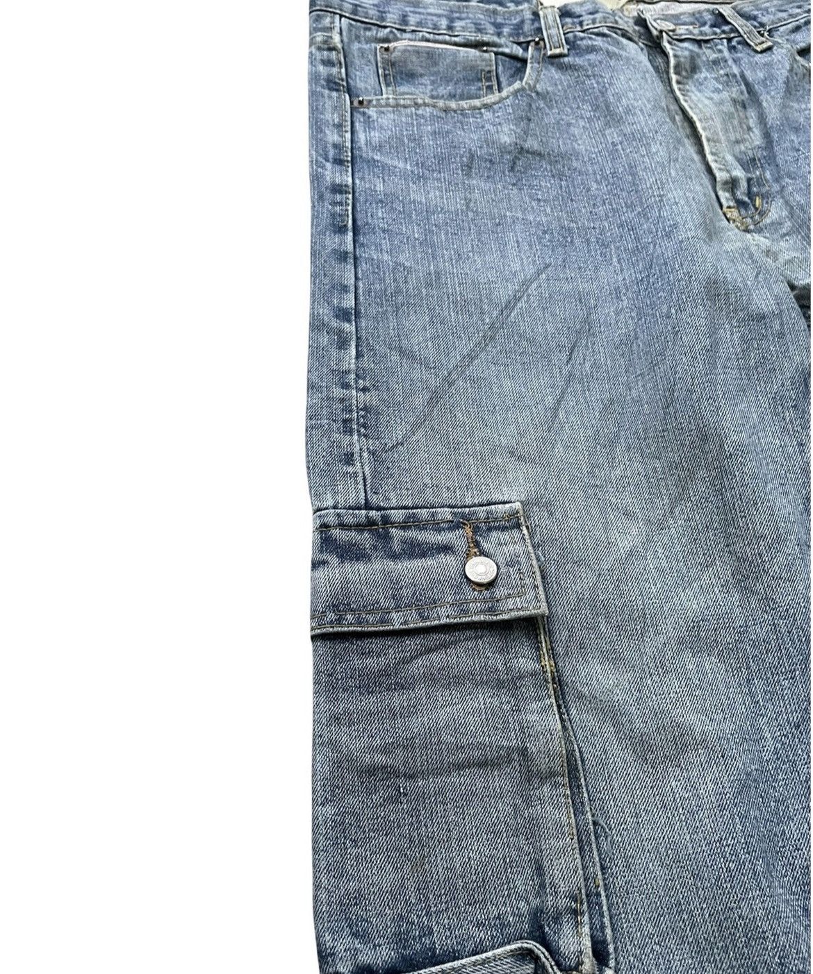 Japanese Brand Rare Japanesse Redline Denim Cargo Size US 38 / EU 54 - 5 Thumbnail