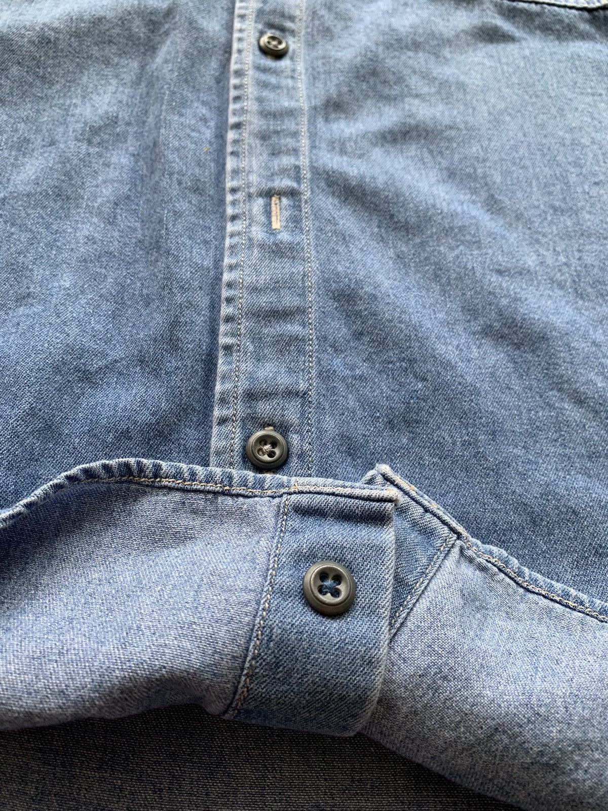 Calvin Klein × Vintage Vintage Calvin Klein Workers Denim Shirts Size US L / EU 52-54 / 3 - 7 Thumbnail