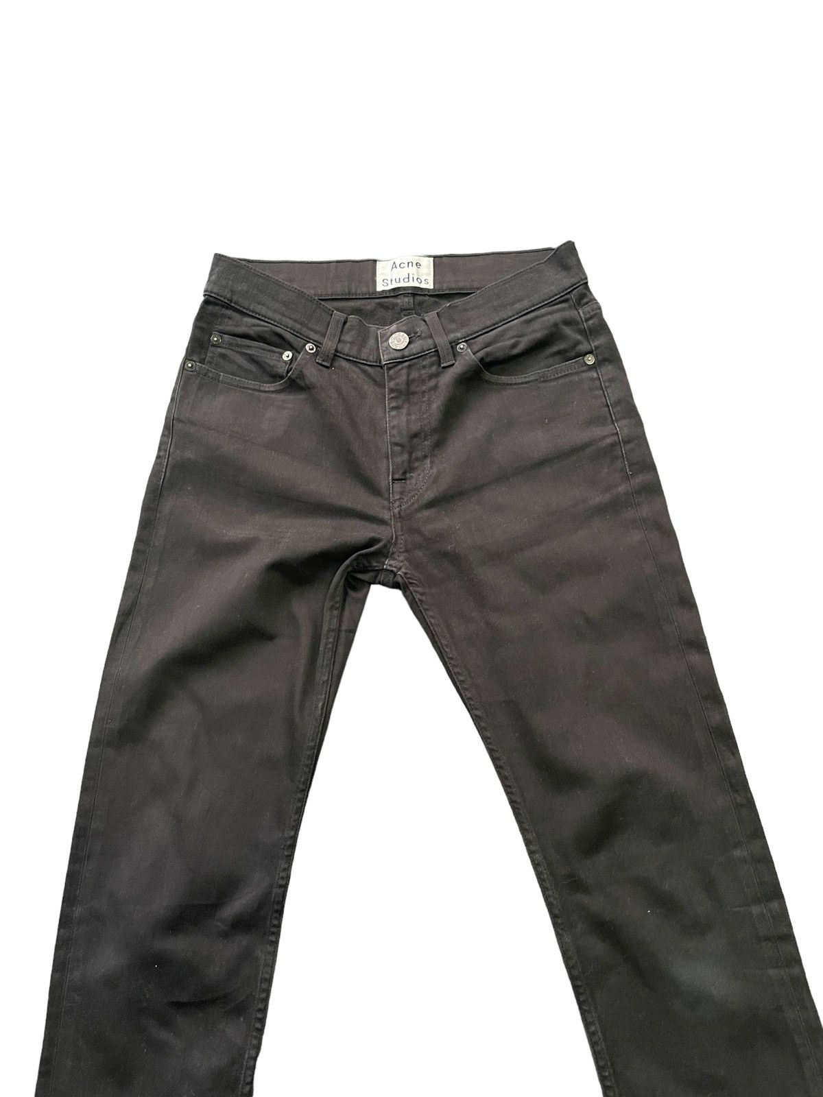 Acne Studios Acne Studio Slim Fit Black Denim Size US 29 - 3 Thumbnail