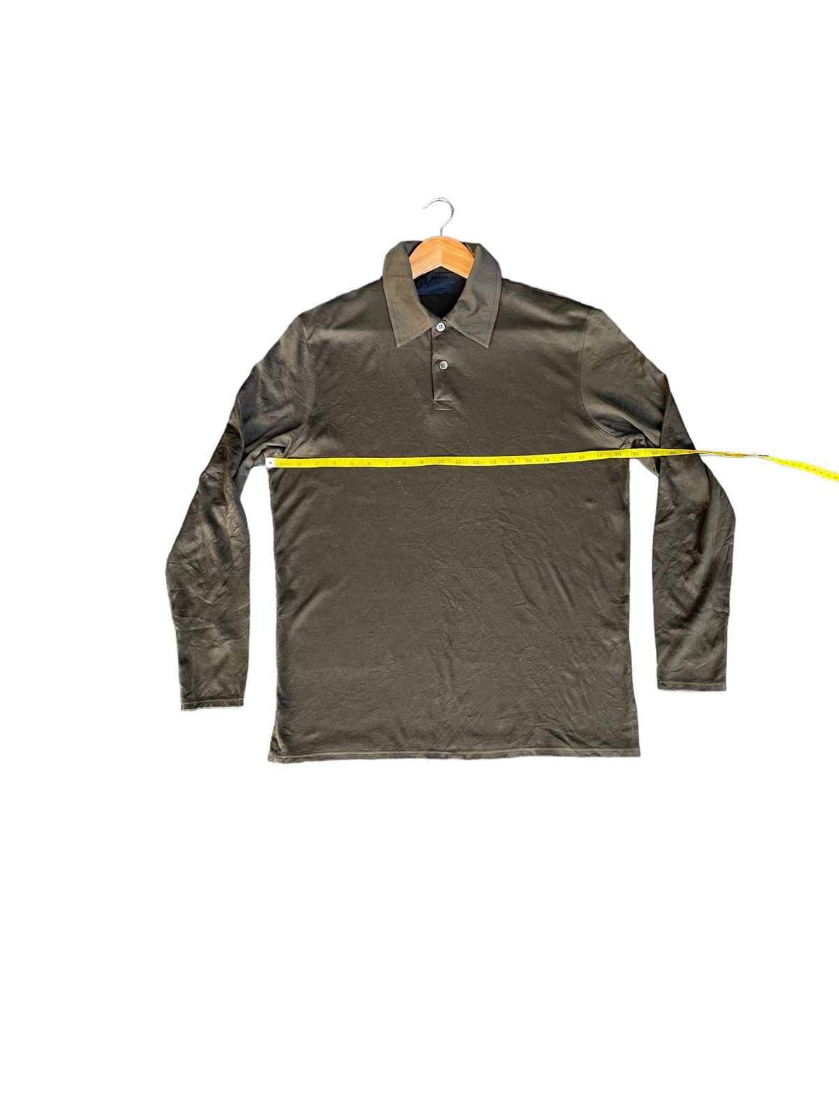 Prada Prada Milano L/S Polo Tshirt Size US M / EU 48-50 / 2 - 6 Thumbnail