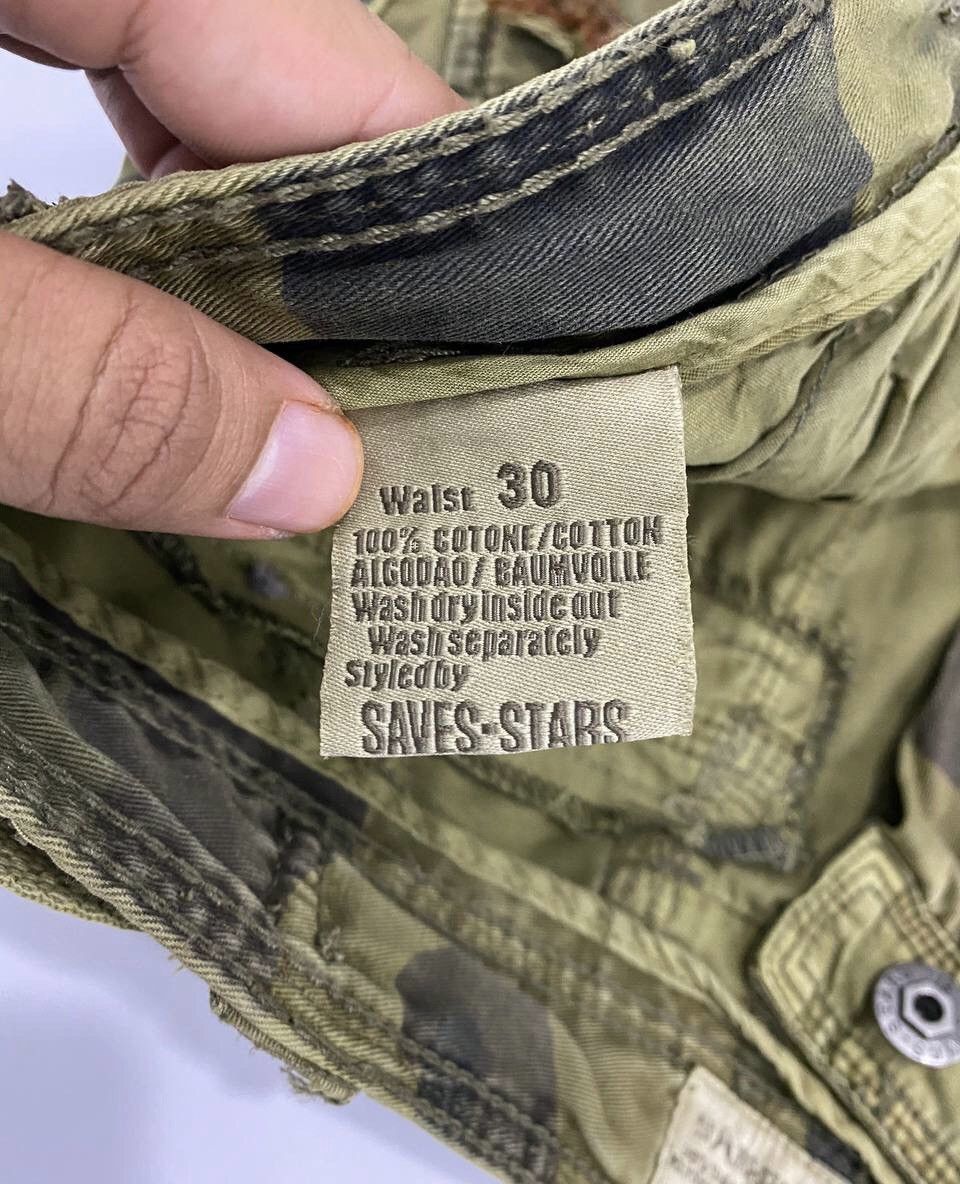 If Six Was Nine Rare Saves Stars Camo Patchwork Boro Shashiko Pants Size US 30 / EU 46 - 17 Thumbnail