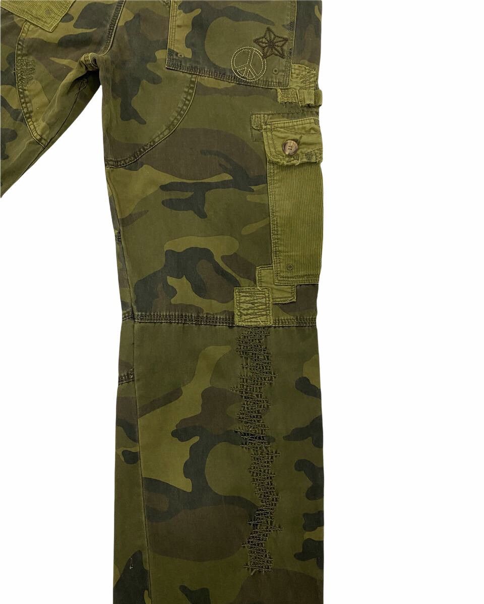 If Six Was Nine Rare Saves Stars Camo Patchwork Boro Shashiko Pants Size US 30 / EU 46 - 7 Thumbnail