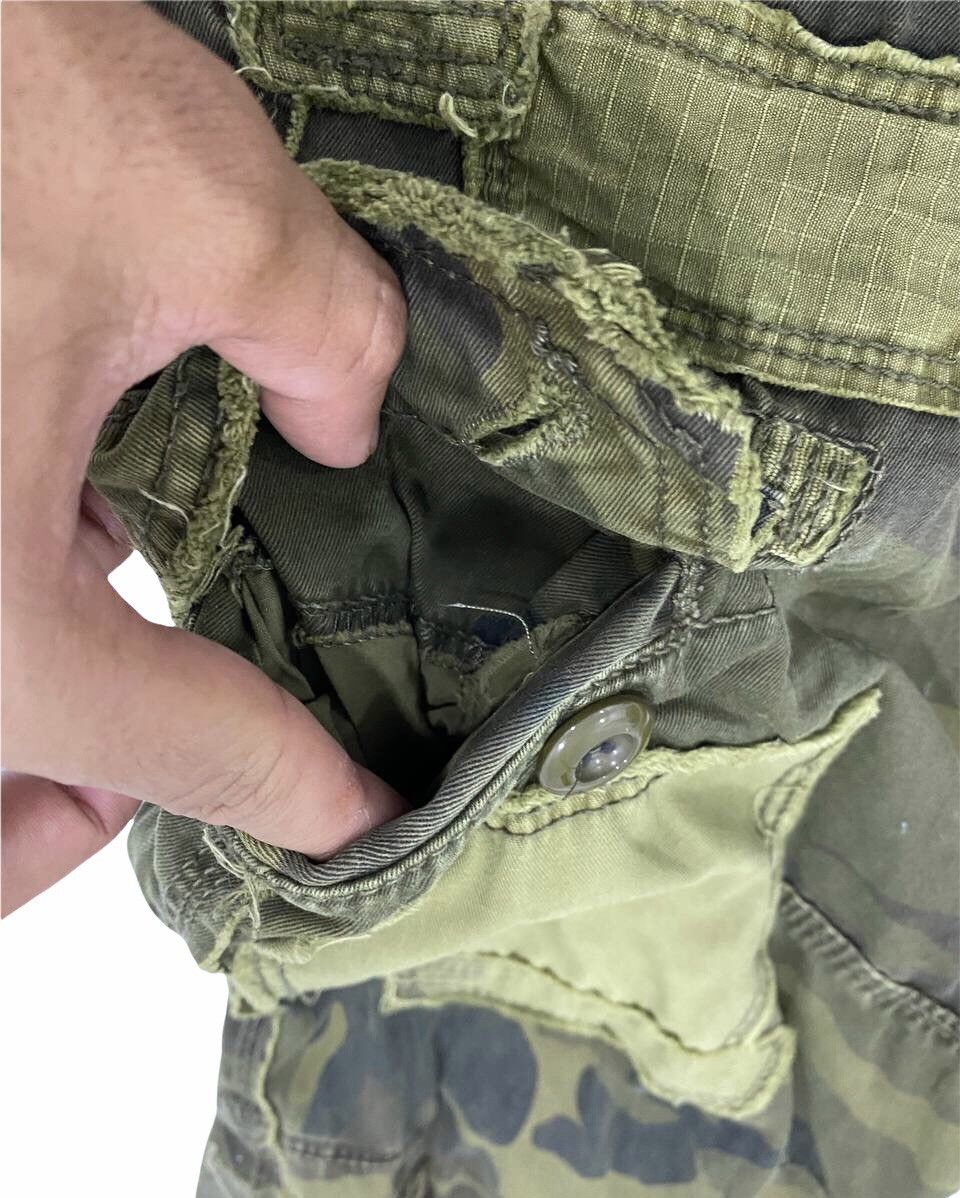 If Six Was Nine Rare Saves Stars Camo Patchwork Boro Shashiko Pants Size US 30 / EU 46 - 15 Thumbnail
