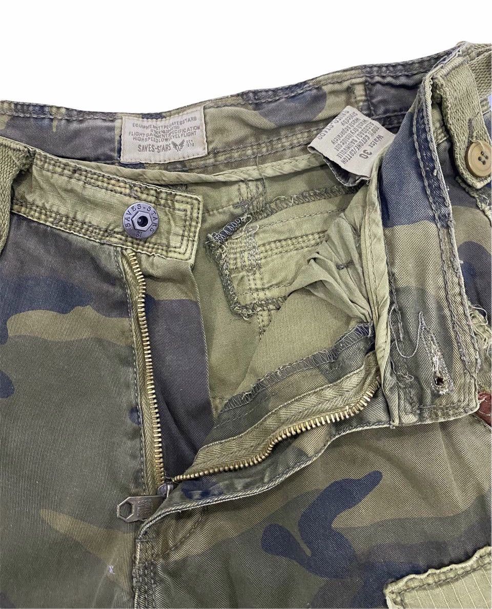 If Six Was Nine Rare Saves Stars Camo Patchwork Boro Shashiko Pants Size US 30 / EU 46 - 13 Thumbnail