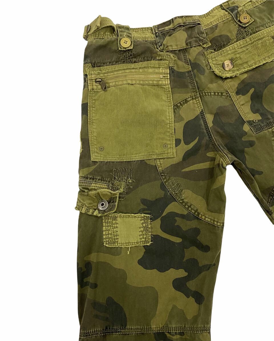 If Six Was Nine Rare Saves Stars Camo Patchwork Boro Shashiko Pants Size US 30 / EU 46 - 8 Thumbnail