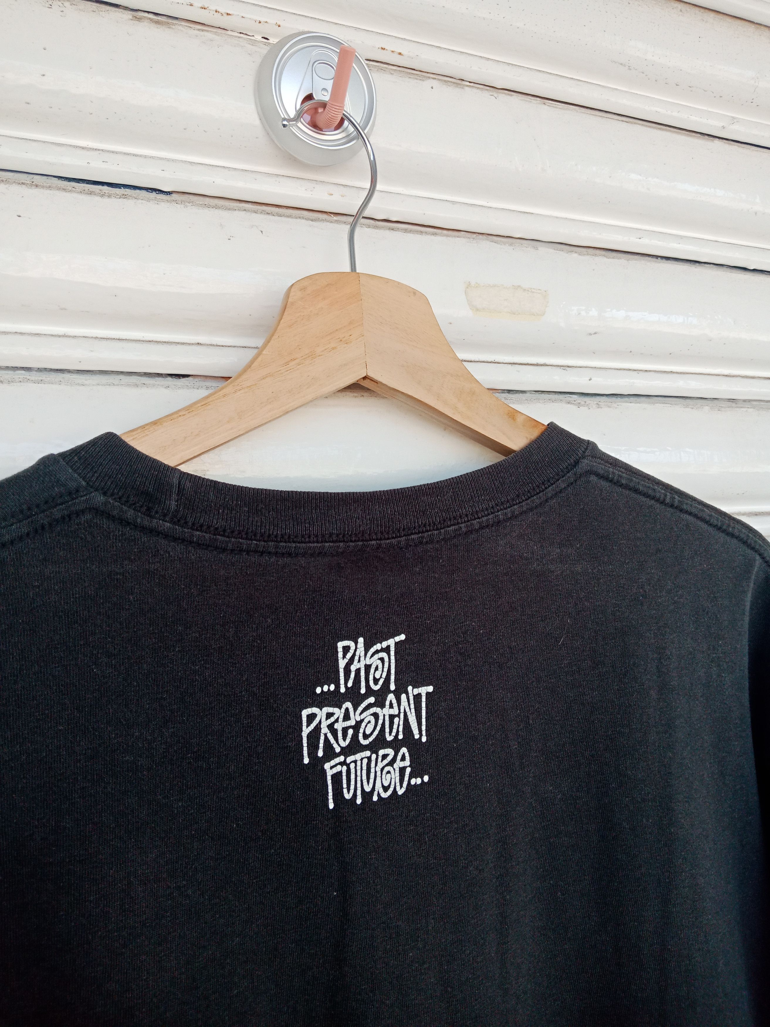 Nigo × Stussy × Vintage 90s Stussy Past Present Future Graffiti Size US M / EU 48-50 / 2 - 3 Thumbnail