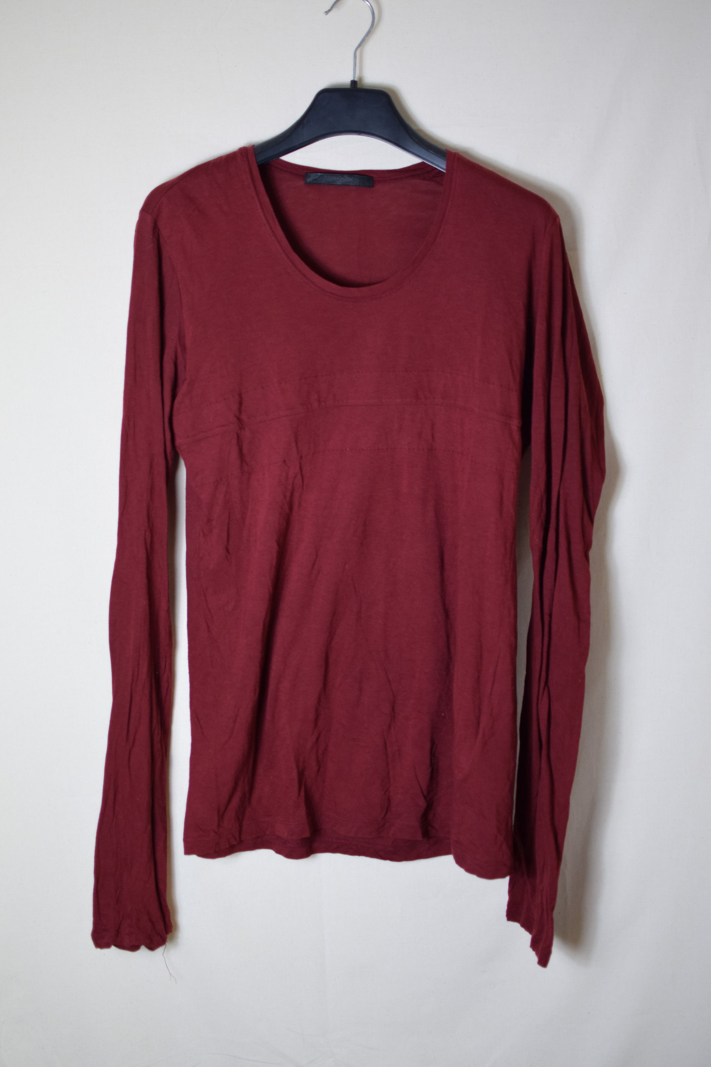 Julius Julius SS09 Red Longsleeve Top - 257CUM6 Size US M / EU 48-50 / 2 - 2 Thumbnail