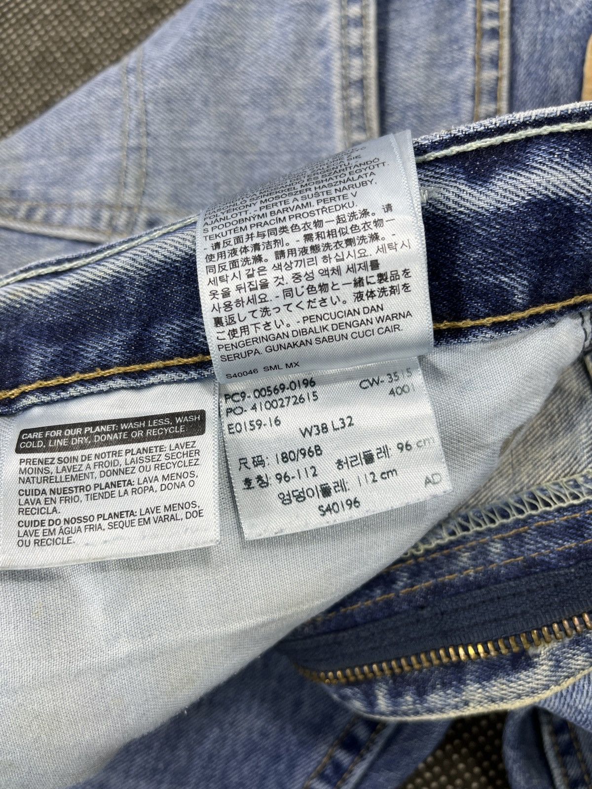 Levi's Vintage Blue Wash Levi’s 569 Jeans - J512 Size US 42 / EU 58 - 8 Thumbnail