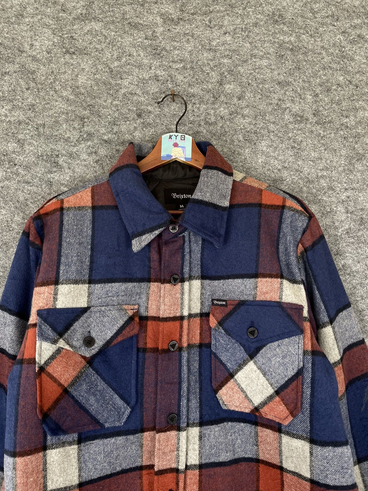 Brixton BRIXTON FLANNEL JACKET Size US M / EU 48-50 / 2 - 2 Thumbnail