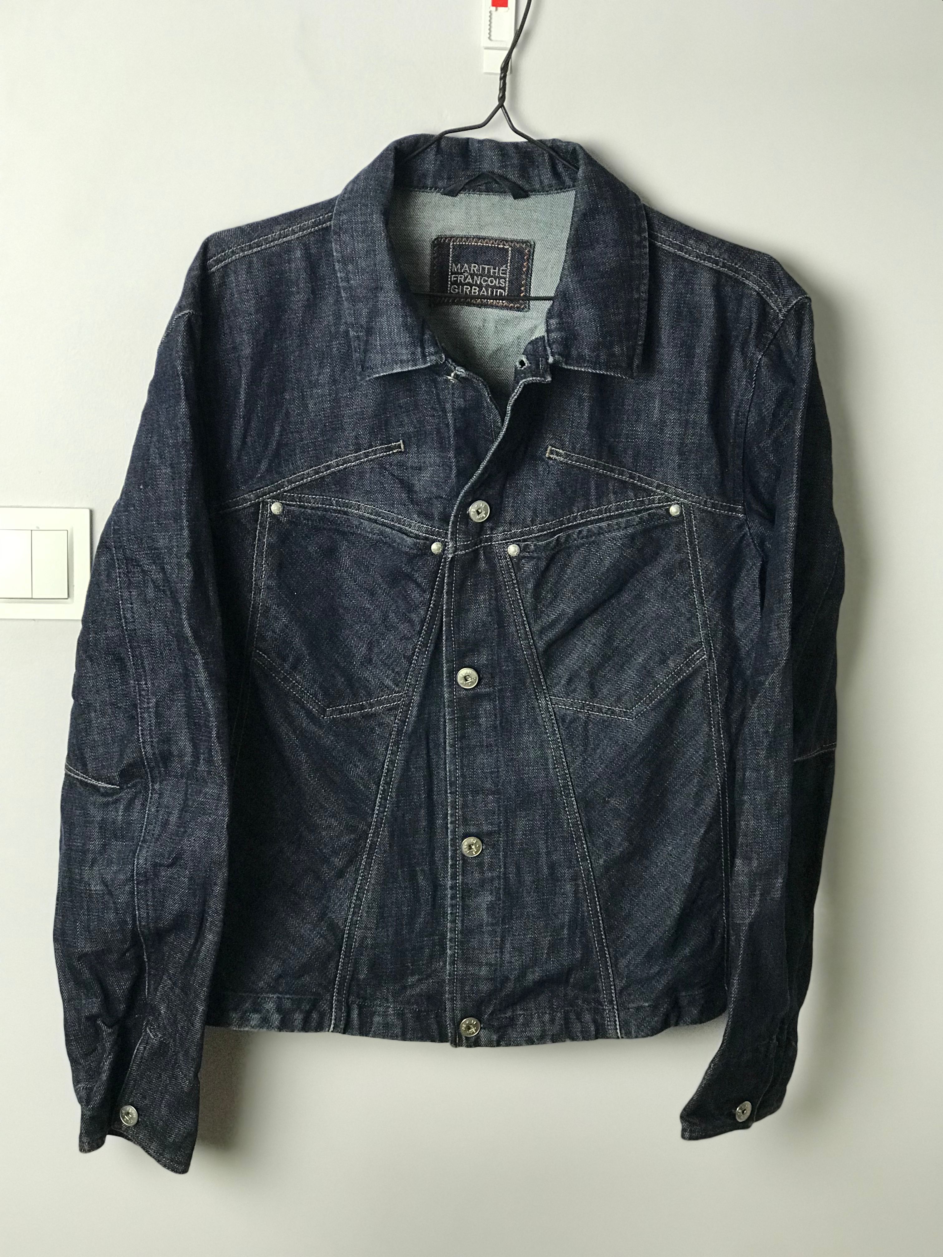 Pre-owned Marithe Francois Girbaud X Vintage Marithe Francois Girbaud Denim Jacket Vintage