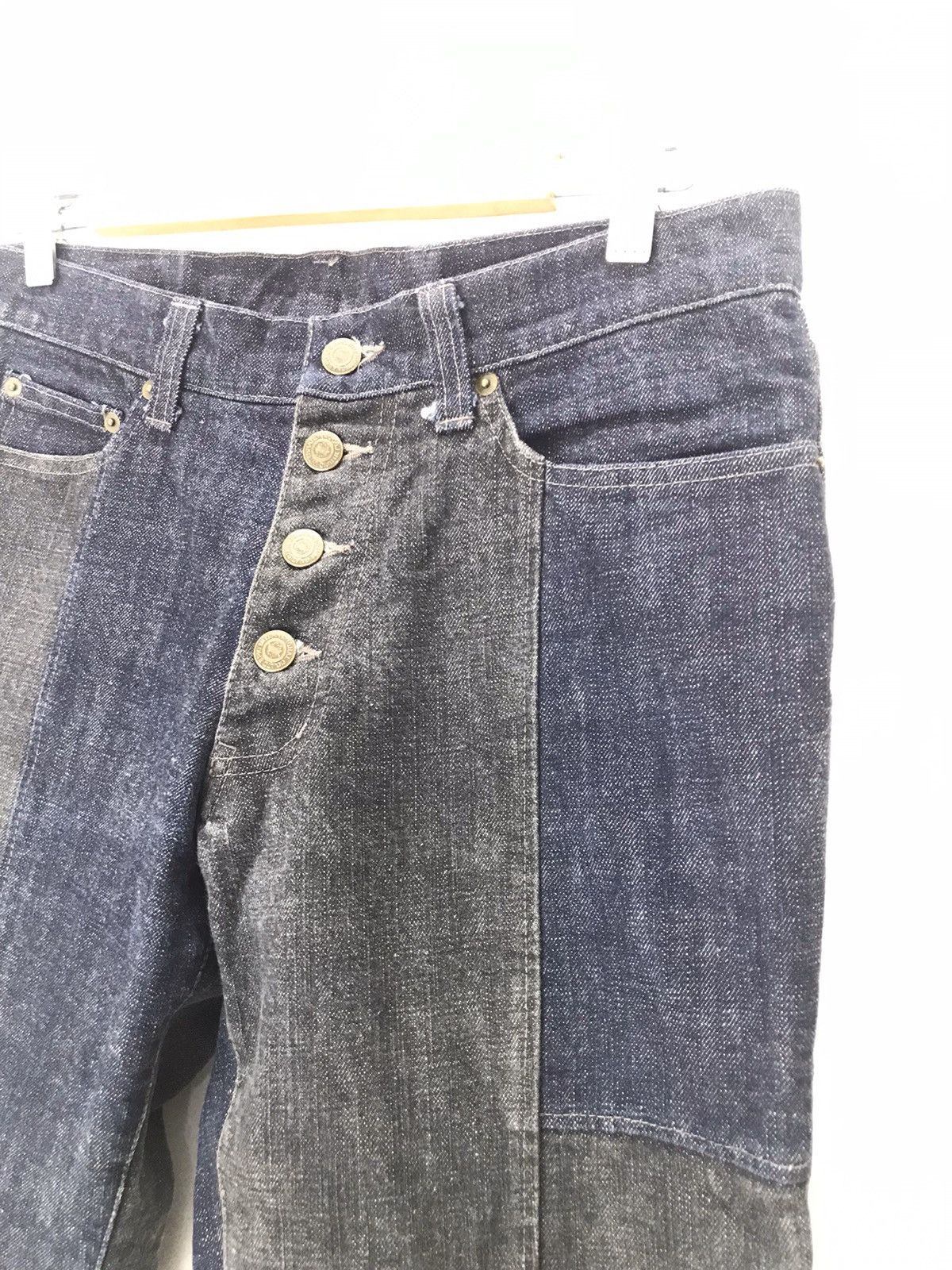 Tornado Mart Bootcut flare Kapital style Tornado mart patchwork denim g30 Size US 31 - 2 Thumbnail