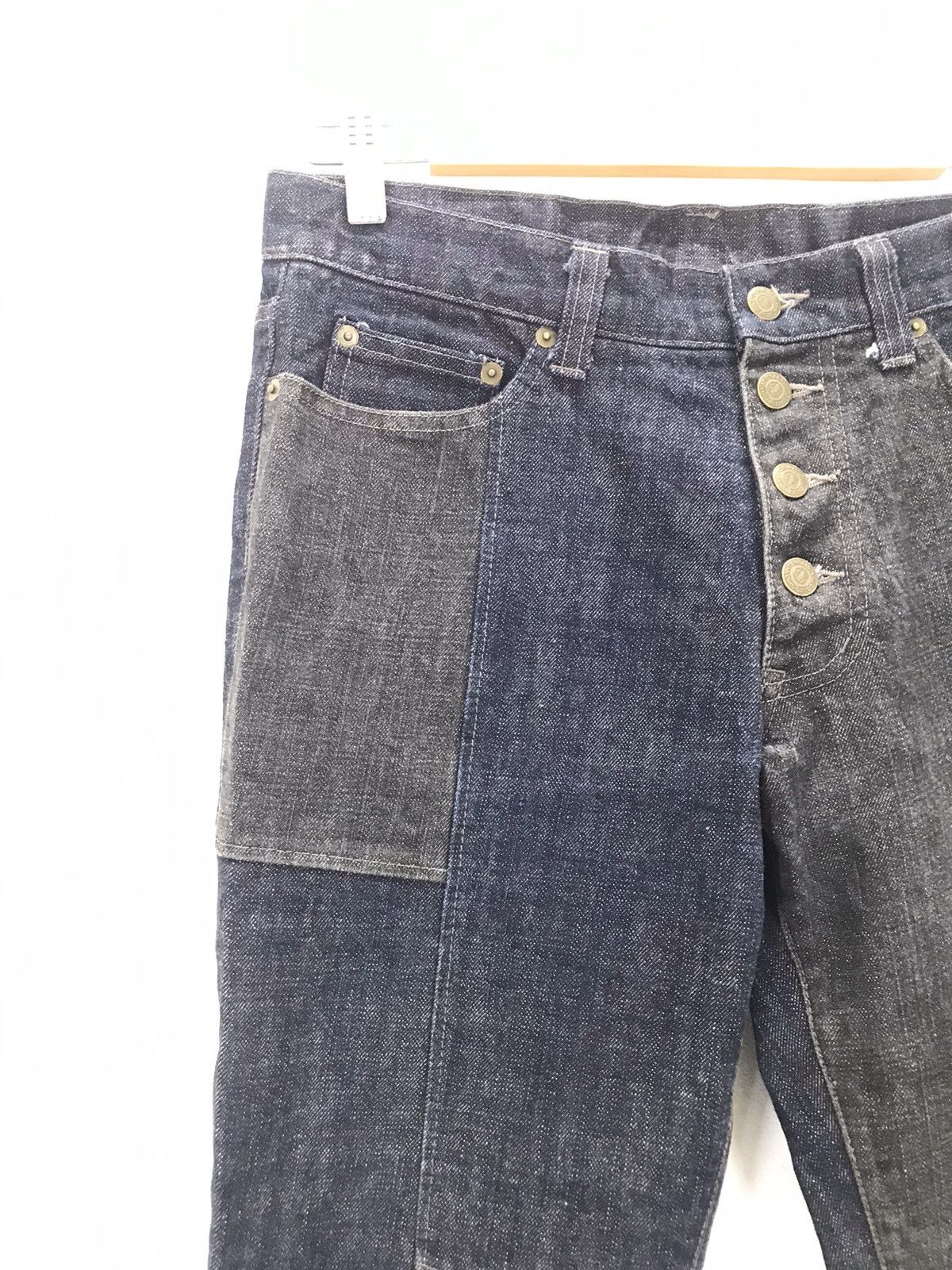 Tornado Mart Bootcut flare Kapital style Tornado mart patchwork denim g30 Size US 31 - 3 Thumbnail