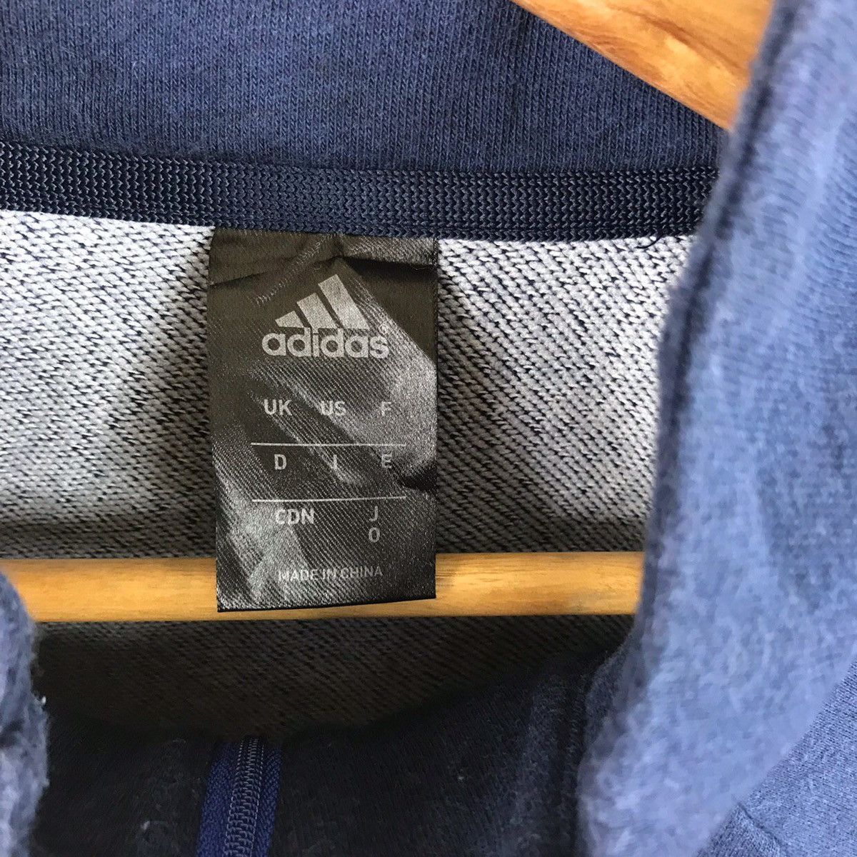 Adidas Adidas Equipment Essentials Climate Zip Up Sweater Jacket Size US M / EU 48-50 / 2 - 3 Thumbnail
