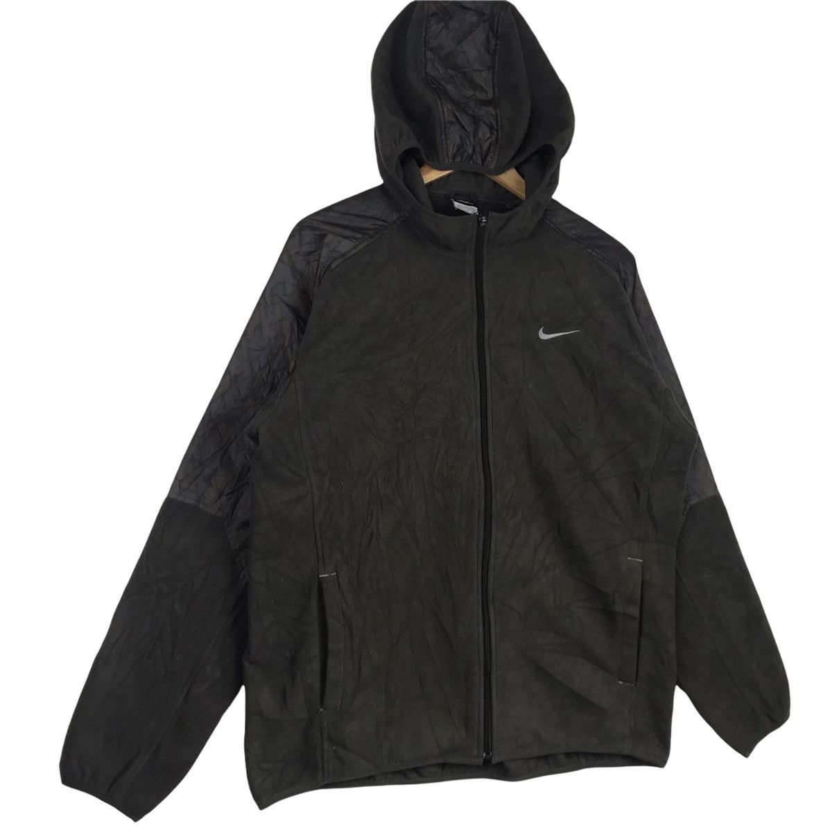 Nike Nike Essentials Camo Hoodie Fleece Jacket Size US XXL / EU 58 / 5 - 5 Thumbnail