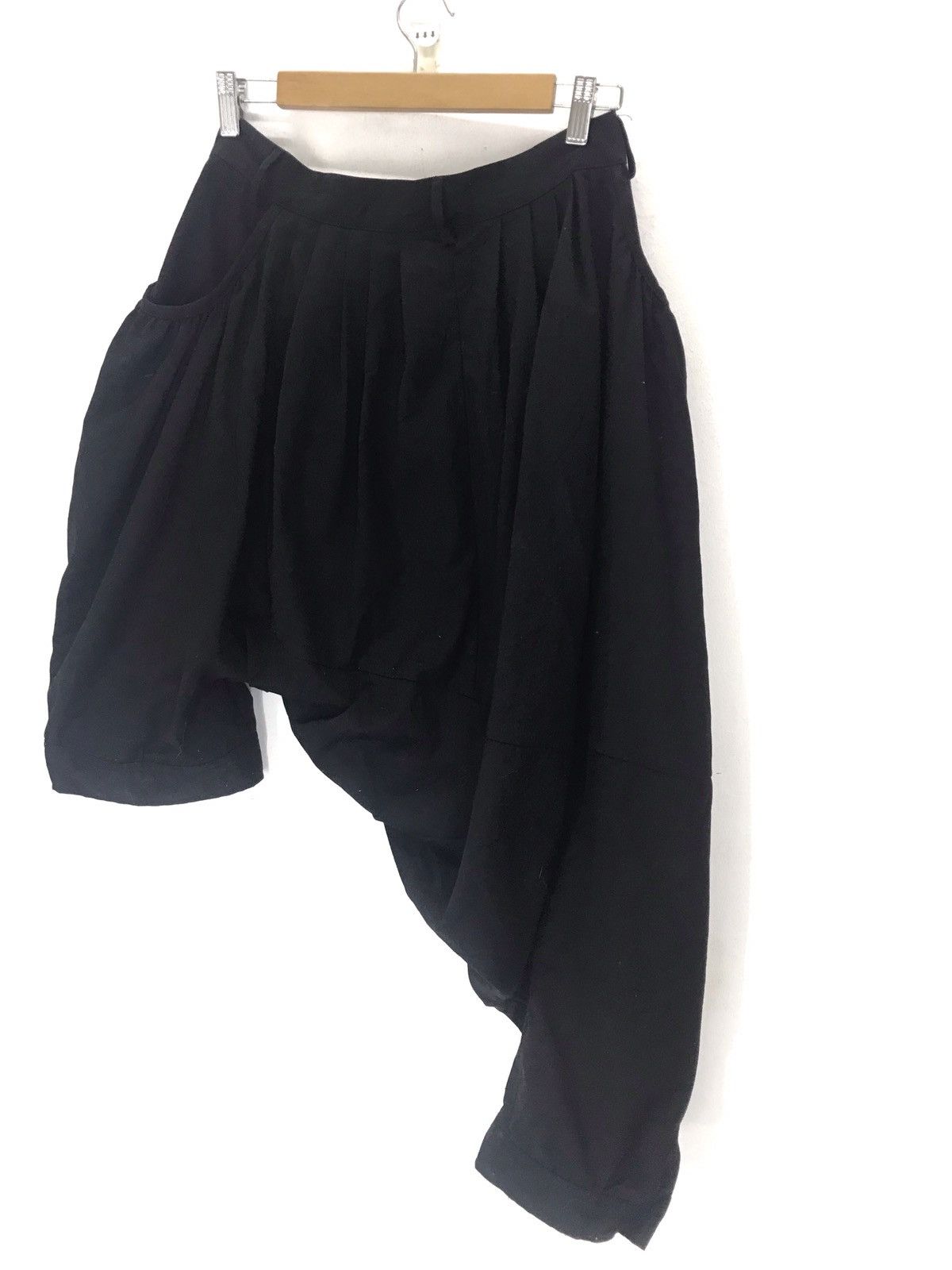 Japanese Brand Vintage B.P.N unbalance length cropped harem pant hippies 30 Size US 29 - 2 Thumbnail