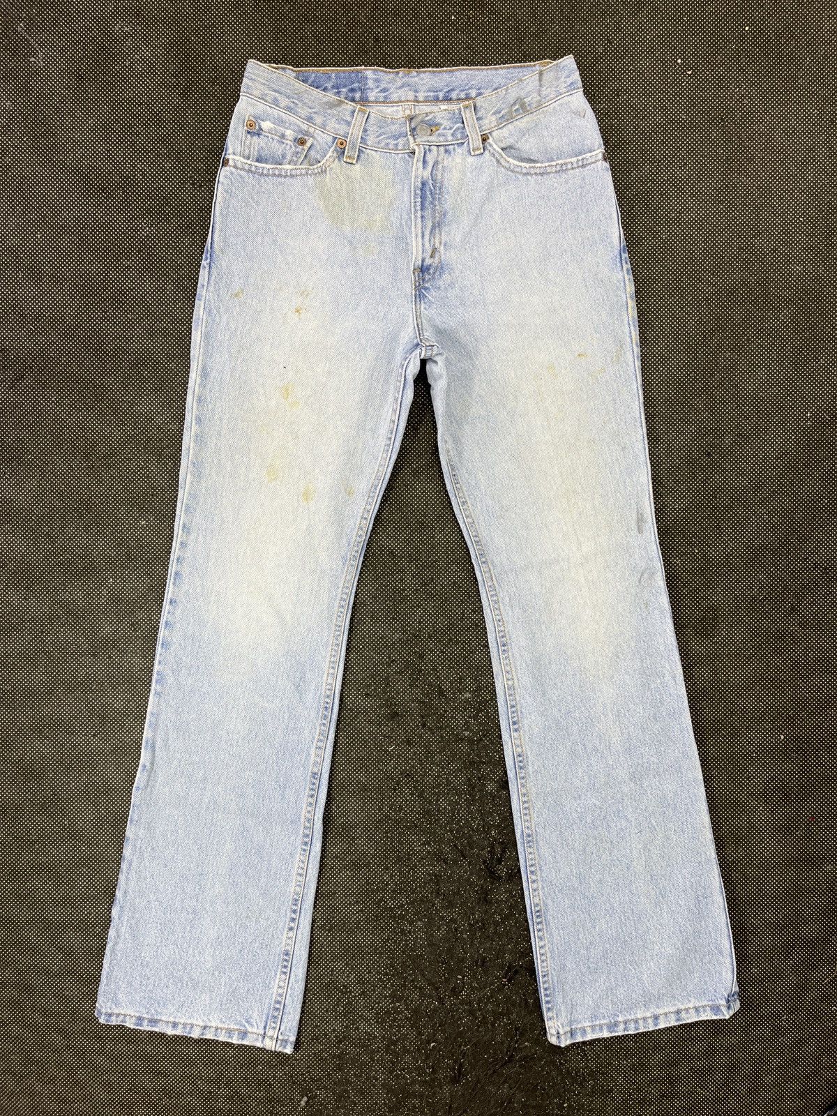 Levi's Vintage Levi's 517 Slim Fit Wide Leg Jeans - J751 Size 30" / US 8 / IT 44 - 1 Thumbnail