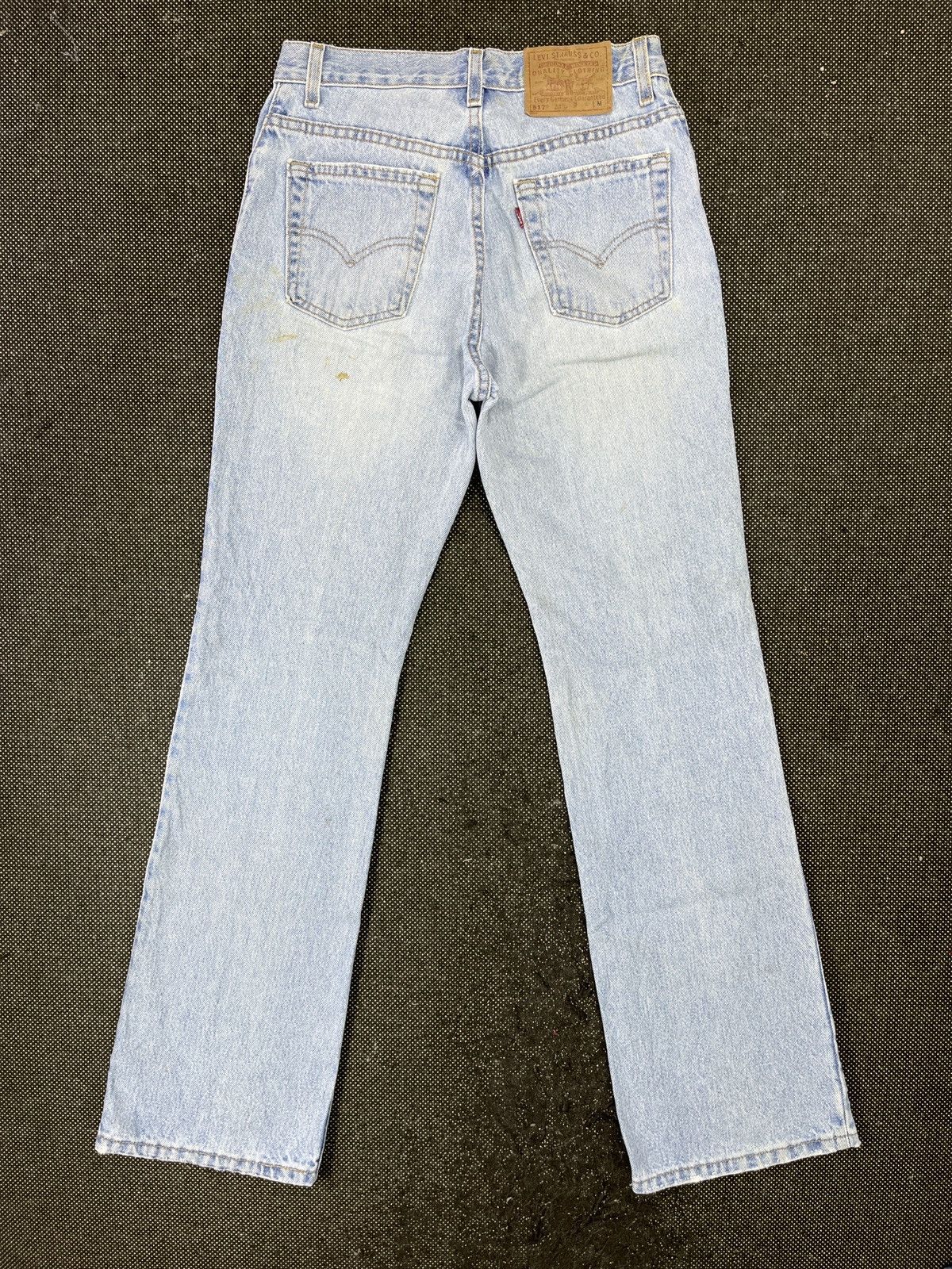 Levi's Vintage Levi's 517 Slim Fit Wide Leg Jeans - J751 Size 30" / US 8 / IT 44 - 2 Thumbnail