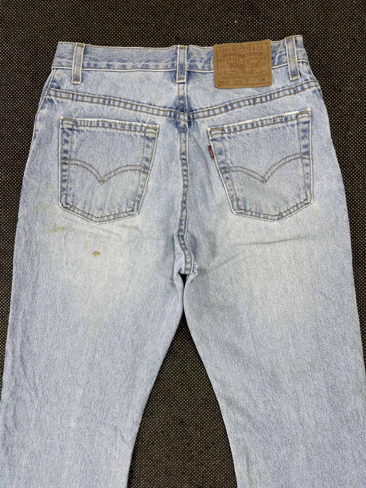 Levi's Vintage Levi's 517 Slim Fit Wide Leg Jeans - J751 Size 30" / US 8 / IT 44 - 4 Thumbnail