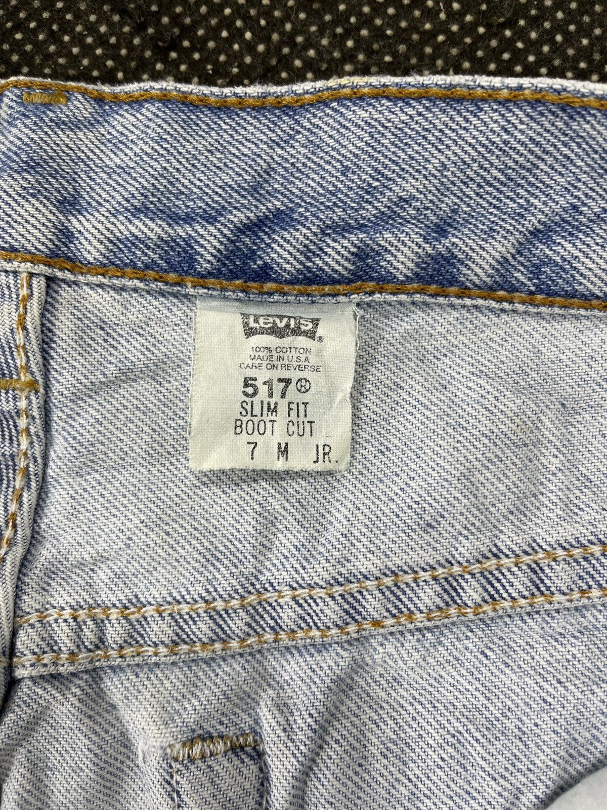 Levi's Vintage Levi's 517 Slim Fit Wide Leg Jeans - J751 Size 30" / US 8 / IT 44 - 7 Thumbnail