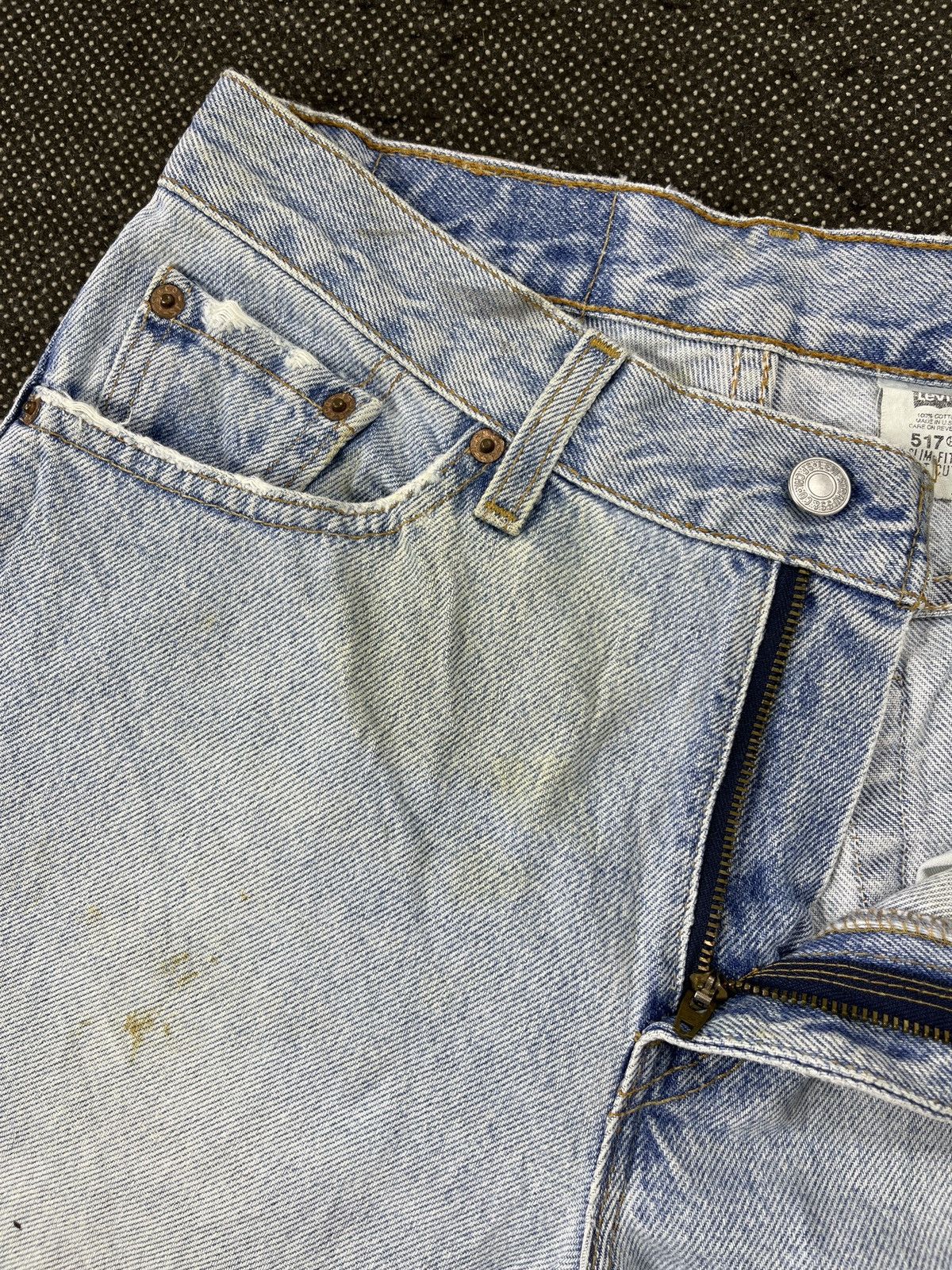 Levi's Vintage Levi's 517 Slim Fit Wide Leg Jeans - J751 Size 30" / US 8 / IT 44 - 6 Thumbnail