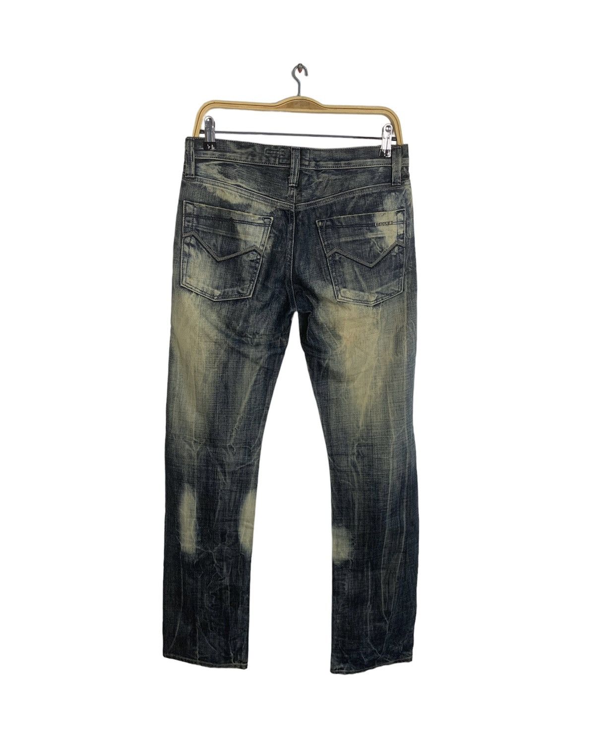 Energie Energie Style Clash Japanese Indigo Buttonfly Denim Jeans Size US 30 / EU 46 - 2 Thumbnail