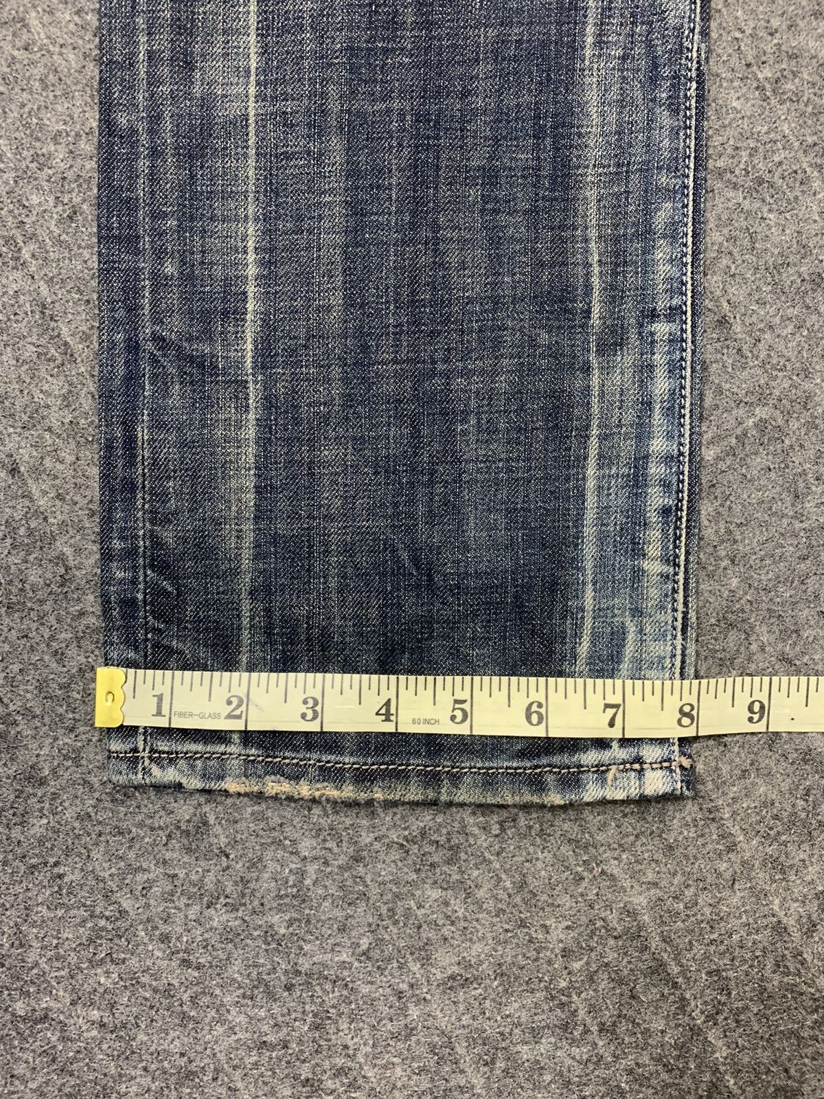 Energie Energie Style Clash Japanese Indigo Buttonfly Denim Jeans Size US 30 / EU 46 - 15 Thumbnail