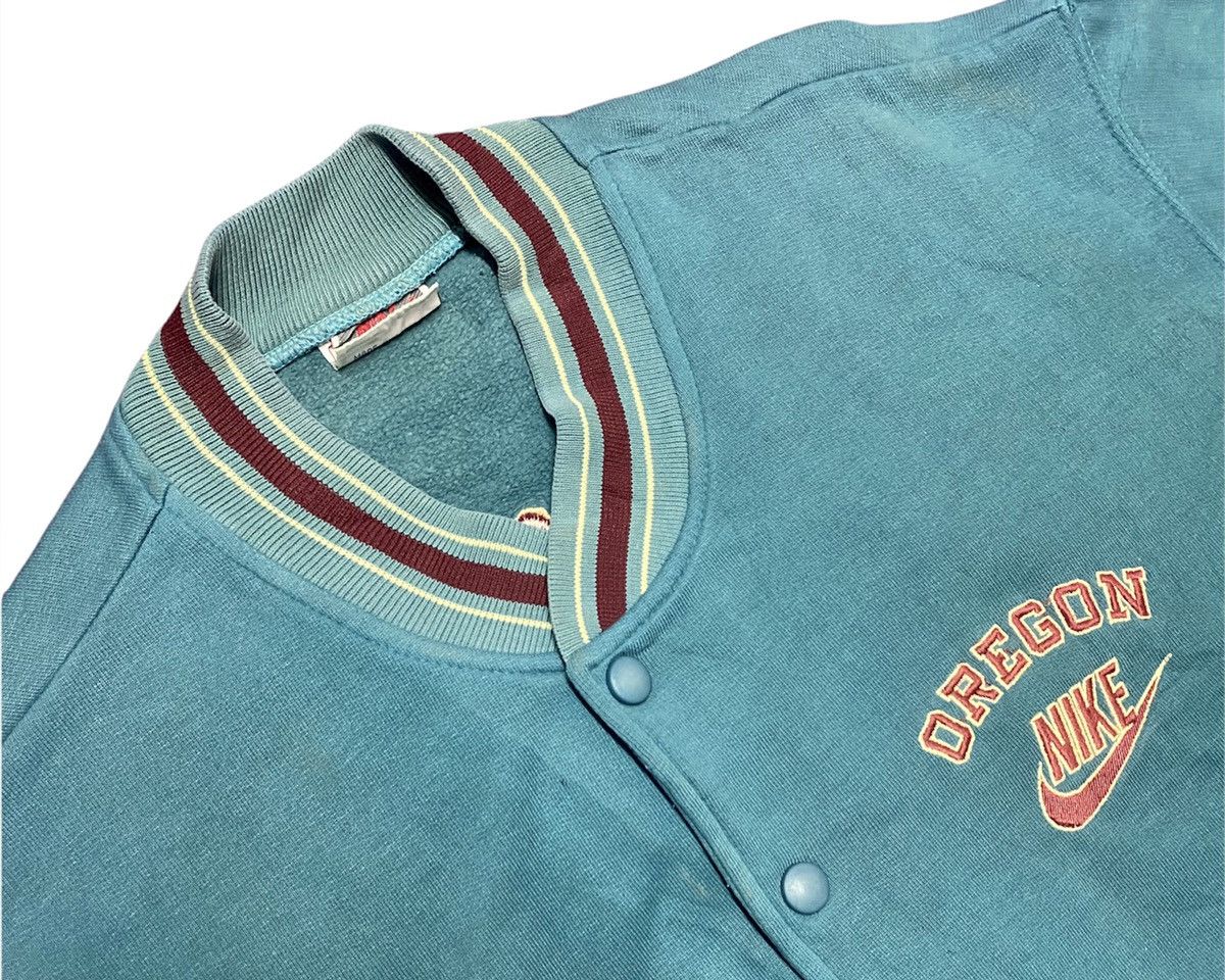 Nike Vintage Nike Oregon 90s Varsity Jacket Embroidered Size US M / EU 48-50 / 2 - 3 Thumbnail