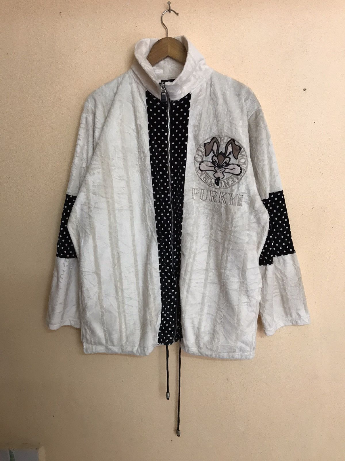 Cartoon Network × Japanese Brand × Vintage EMBROIDERED PURKY SPORT BIG LOGO CARTOON SPACE JAM Size US XL / EU 56 / 4 - 4 Thumbnail