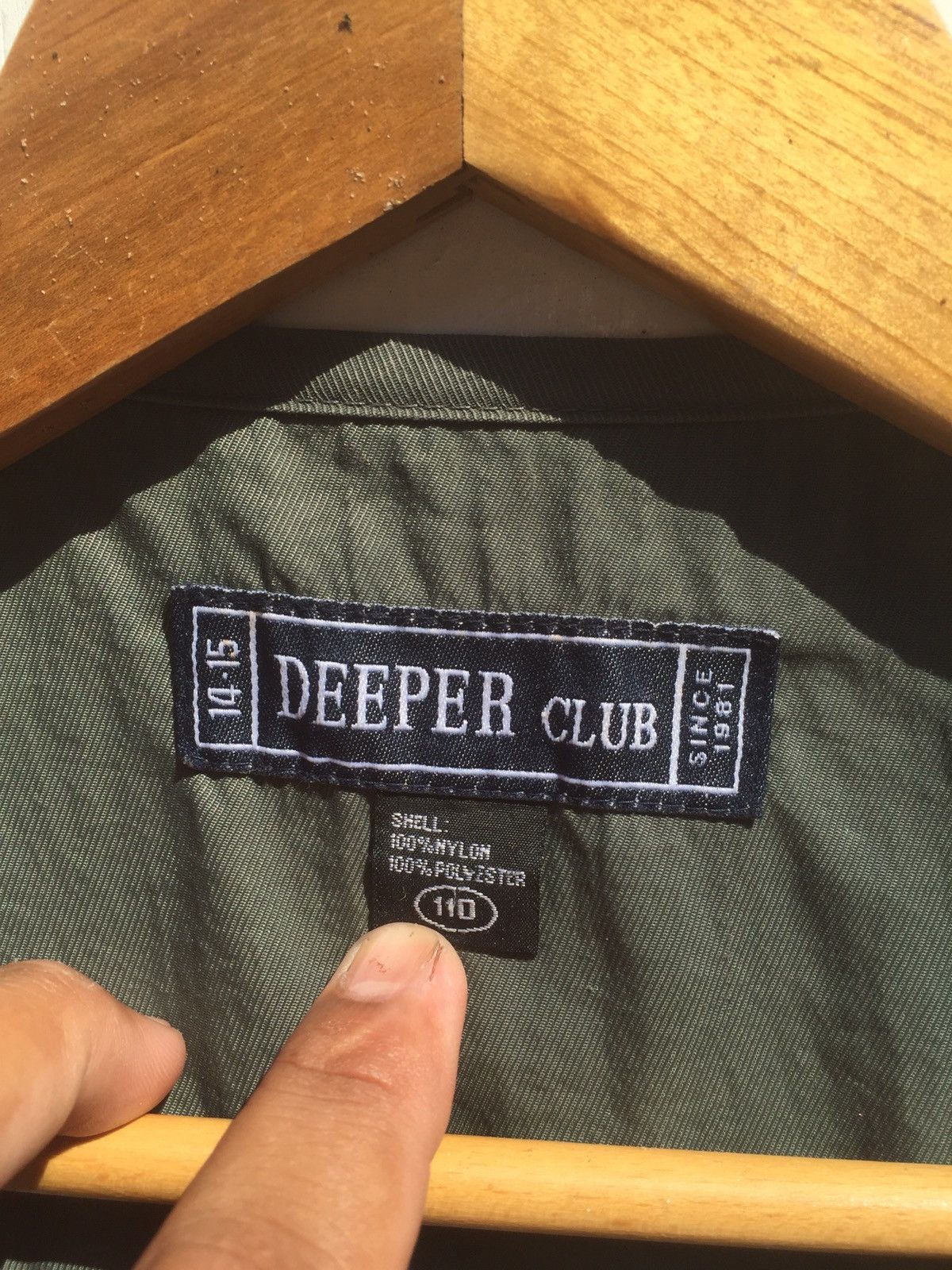 Japanese Brand Rare deeper club tactical jacket military Size US L / EU 52-54 / 3 - 4 Thumbnail