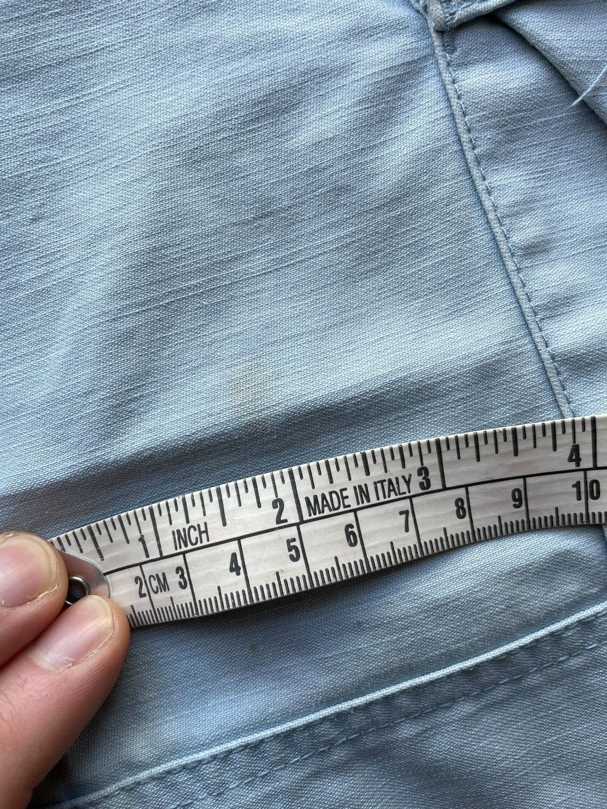 Supreme Supreme SS18 Pale Blue Cargo Trousers (4 pocket) Size US 34 / EU 50 - 9 Thumbnail