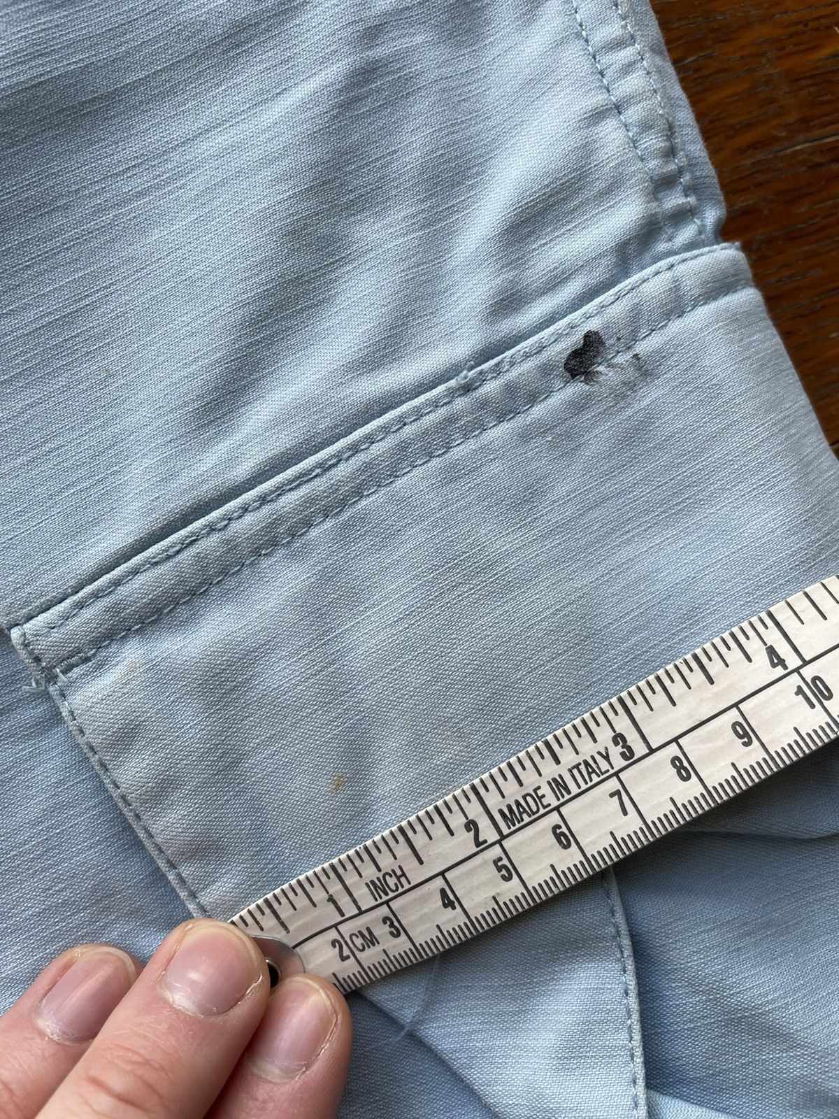 Supreme Supreme SS18 Pale Blue Cargo Trousers (4 pocket) Size US 34 / EU 50 - 8 Thumbnail