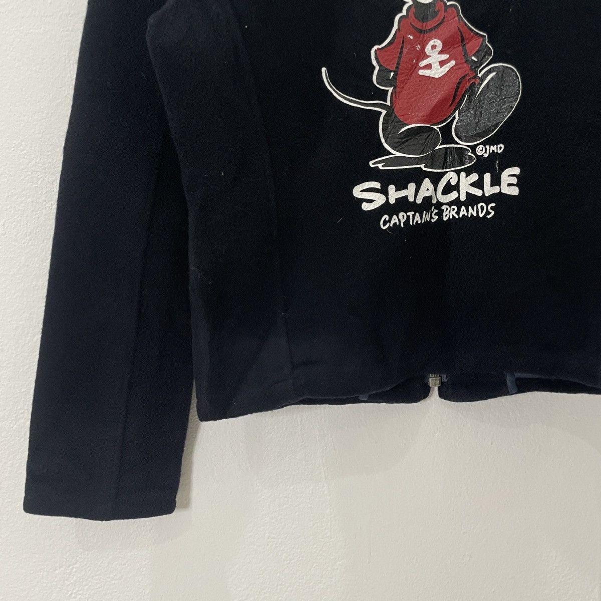 Japanese Brand Vintage Shackle Wool Women Jacket Size ONE SIZE - 3 Thumbnail