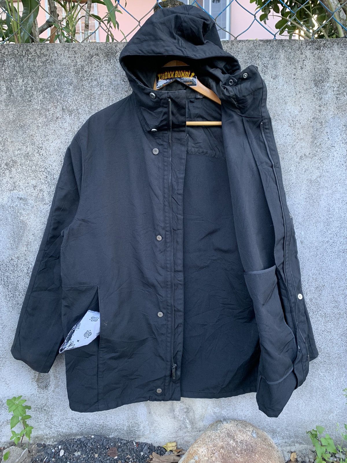 DKNY Vintage DKNY Hoodie Jacket Size US L / EU 52-54 / 3 - 3 Thumbnail