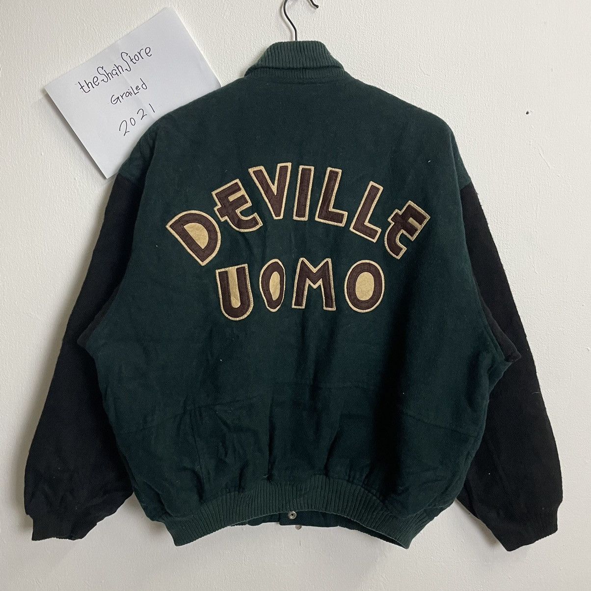 American Apparel Vintage Withnew Fashion Faded Varsity Bomber Jacket Size US XL / EU 56 / 4 - 1 Thumbnail