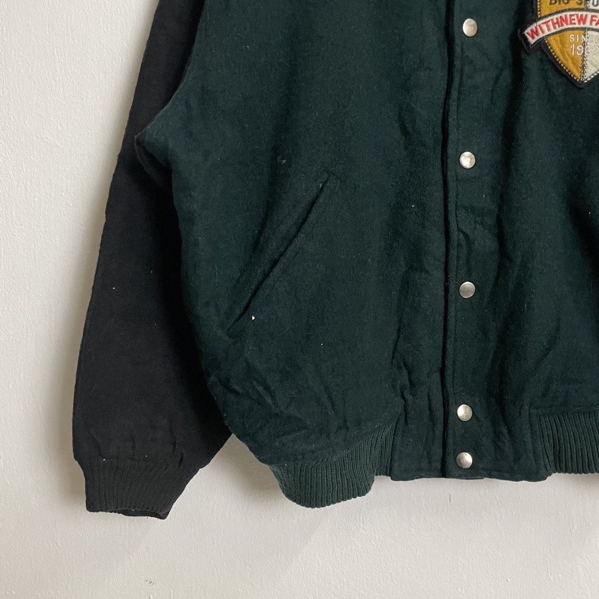 American Apparel Vintage Withnew Fashion Faded Varsity Bomber Jacket Size US XL / EU 56 / 4 - 3 Thumbnail